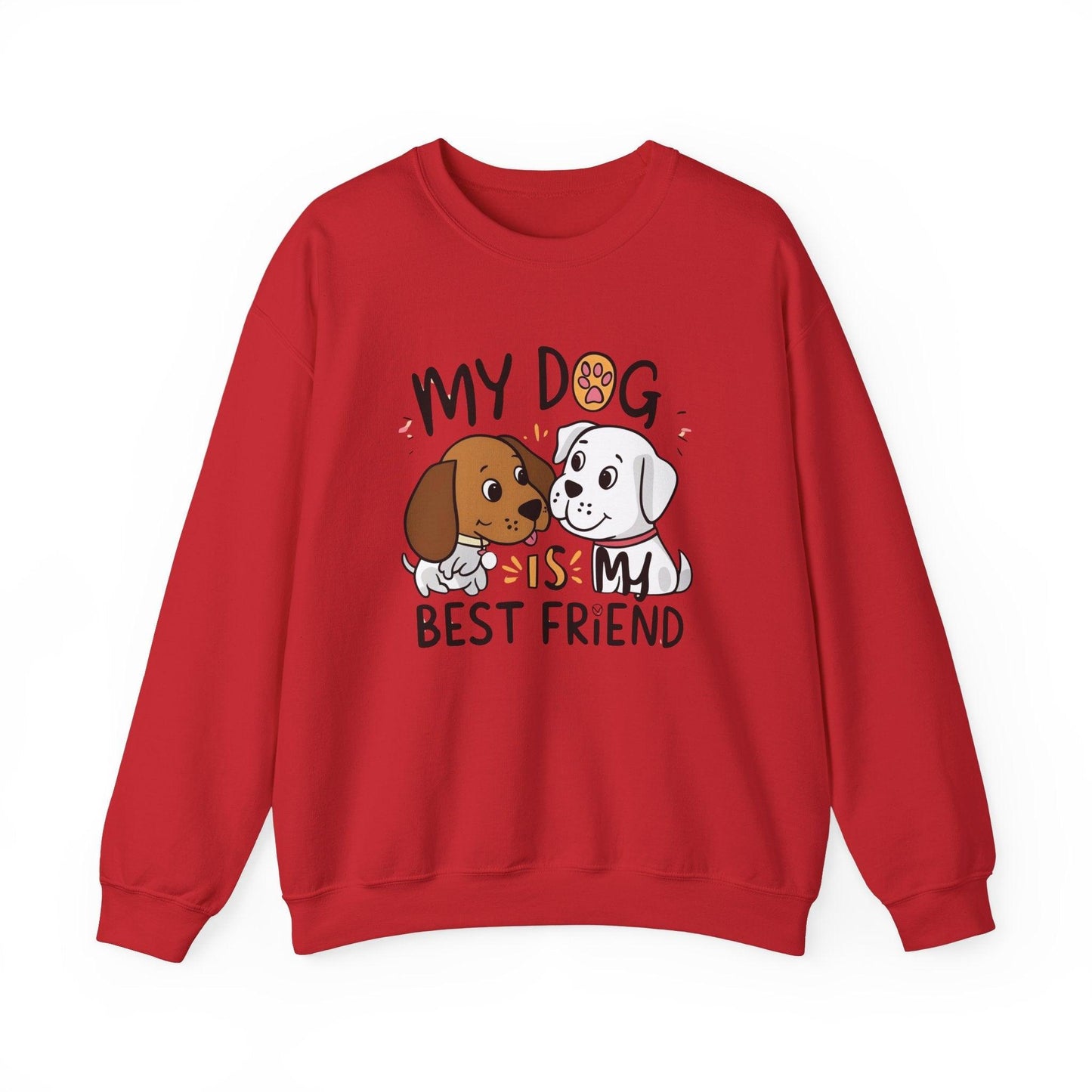 My Dog is My Bestfriend Unisex Heavy Blend™ Crewneck Sweatshirt