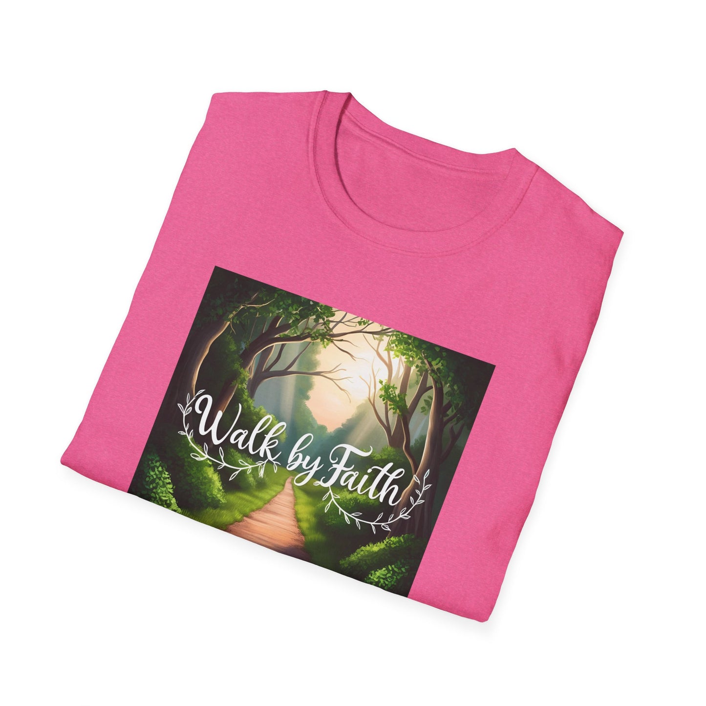 Walk by Faith Unisex Softstyle T-Shirt