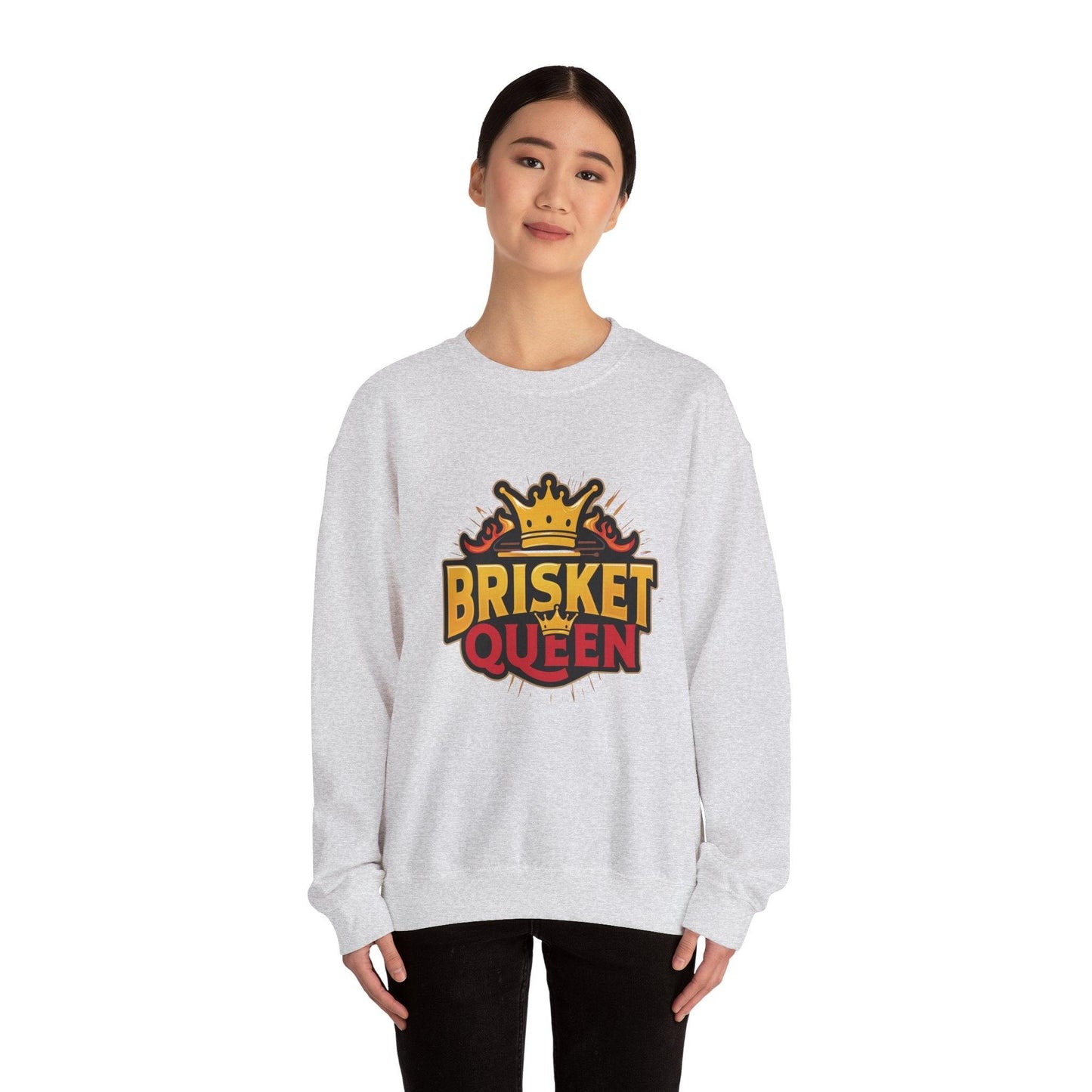 Brisket Queen Unisex Heavy Blend™ Crewneck Sweatshirt