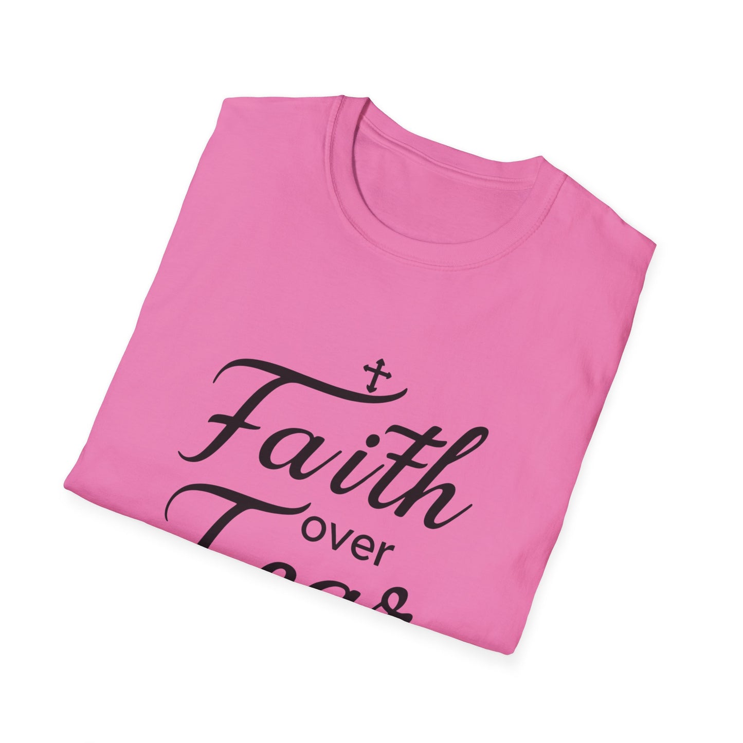 Faith Over Fear Unisex Softstyle T-Shirt