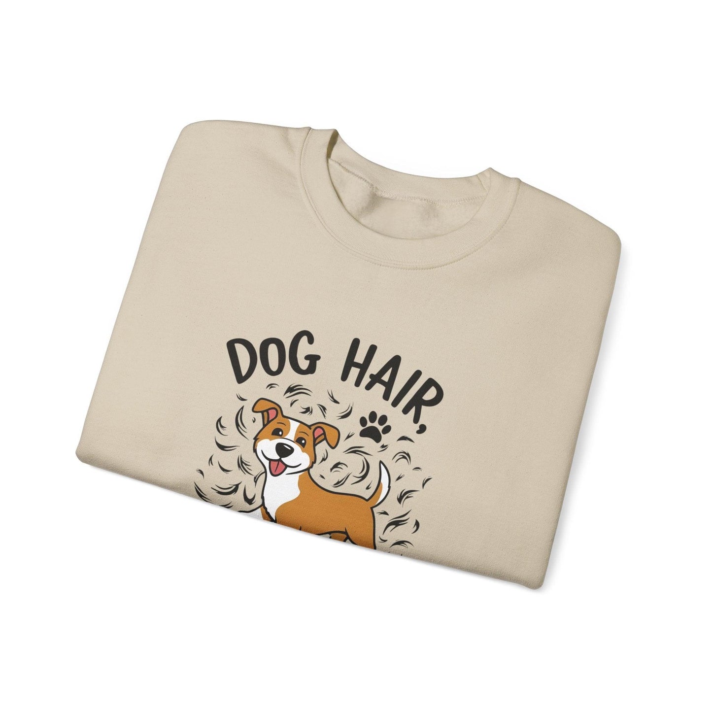 Dog Hair Dog Don't Care Unisex Heavy Blend™ Crewneck Sweatshirt