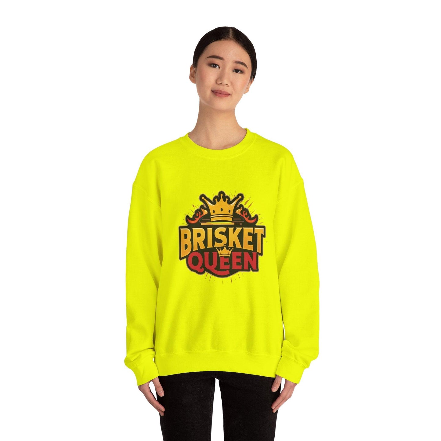 Brisket Queen Unisex Heavy Blend™ Crewneck Sweatshirt