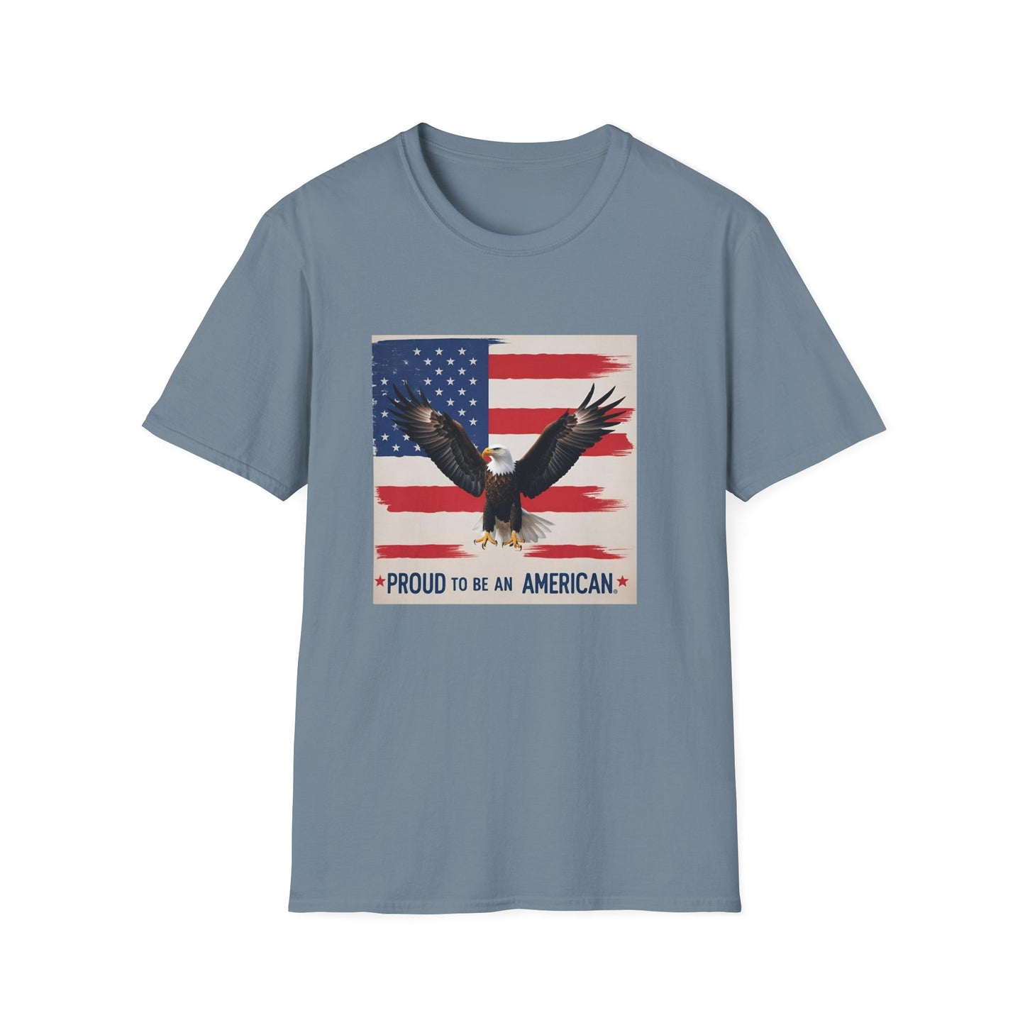 Proud To Be An American Unisex Softstyle T-Shirt