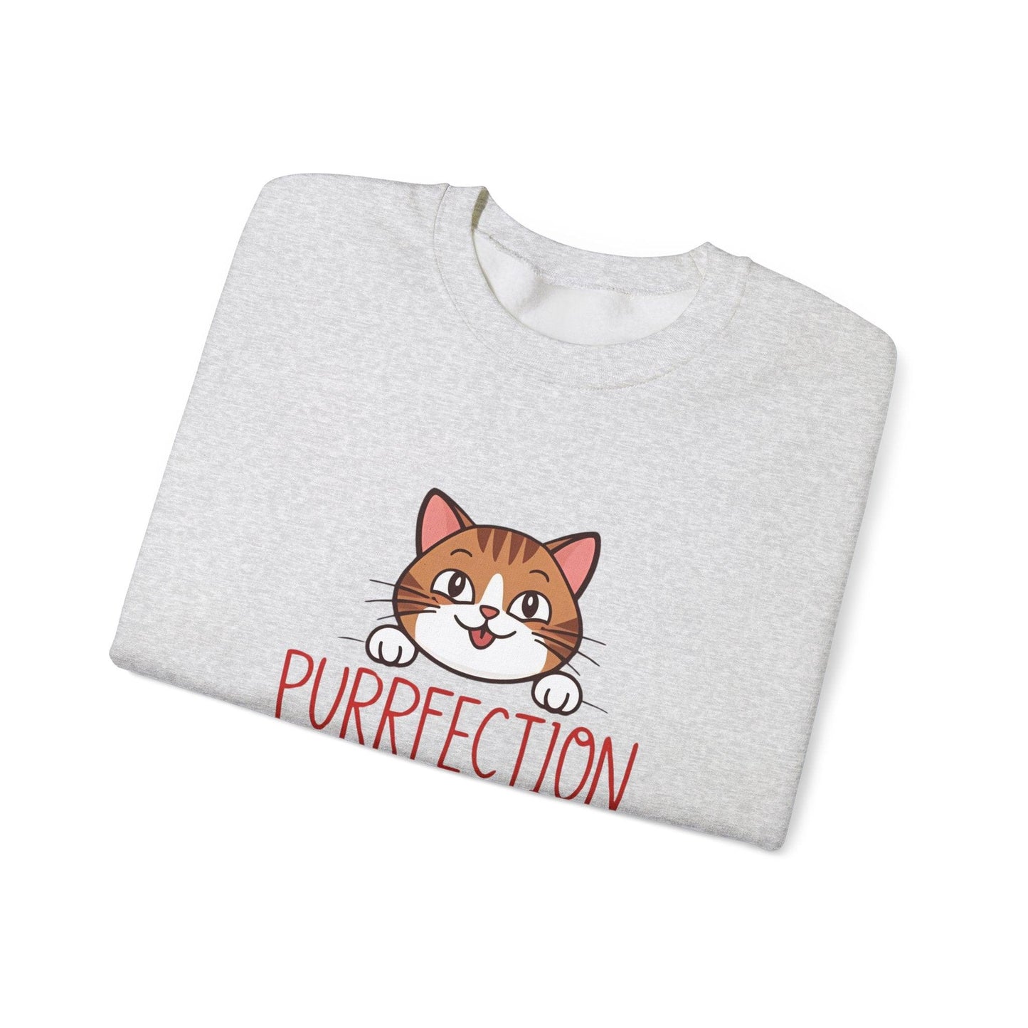 Purrfection Unisex Heavy Blend™ Crewneck Sweatshirt