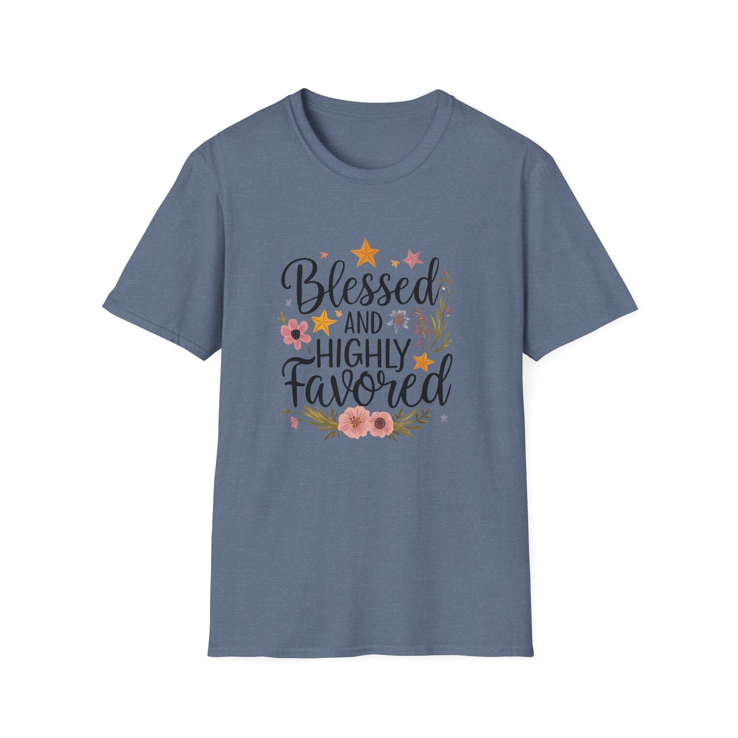 Blessed and Highly Favored Unisex Softstyle T-Shirt