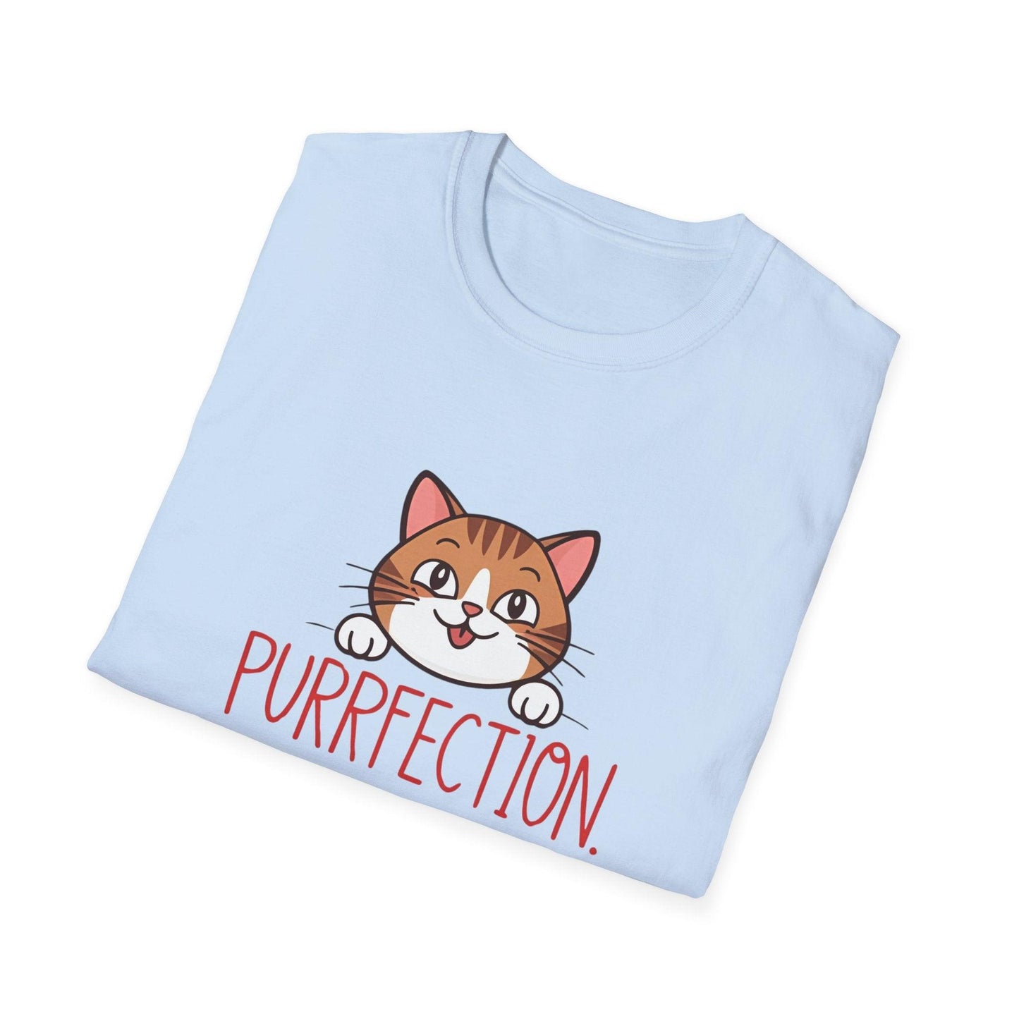 Purrfection Unisex Softstyle T-Shirt