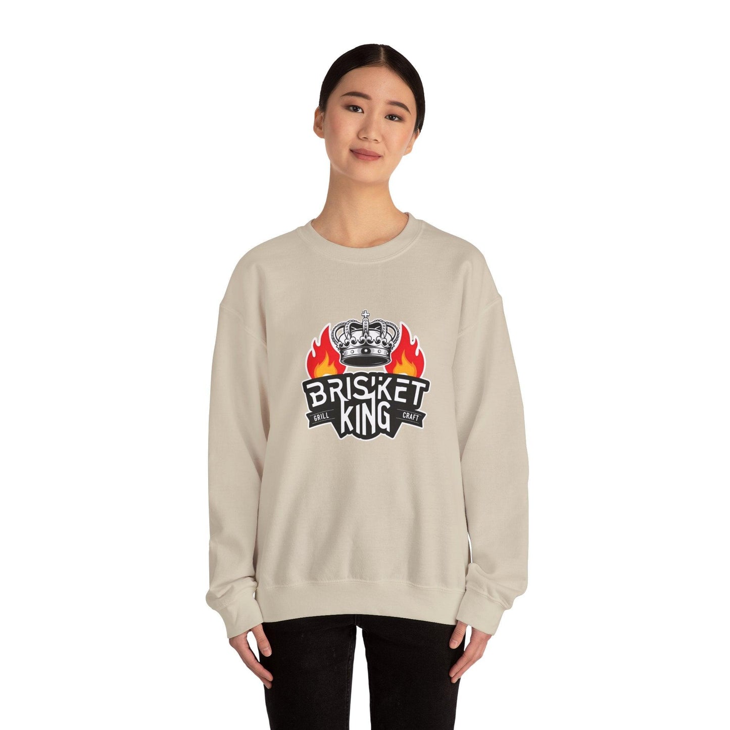 Brisket King Unisex Heavy Blend™ Crewneck Sweatshirt