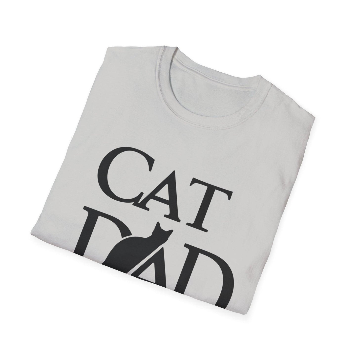 Cat Dad Unisex Softstyle T-Shirt