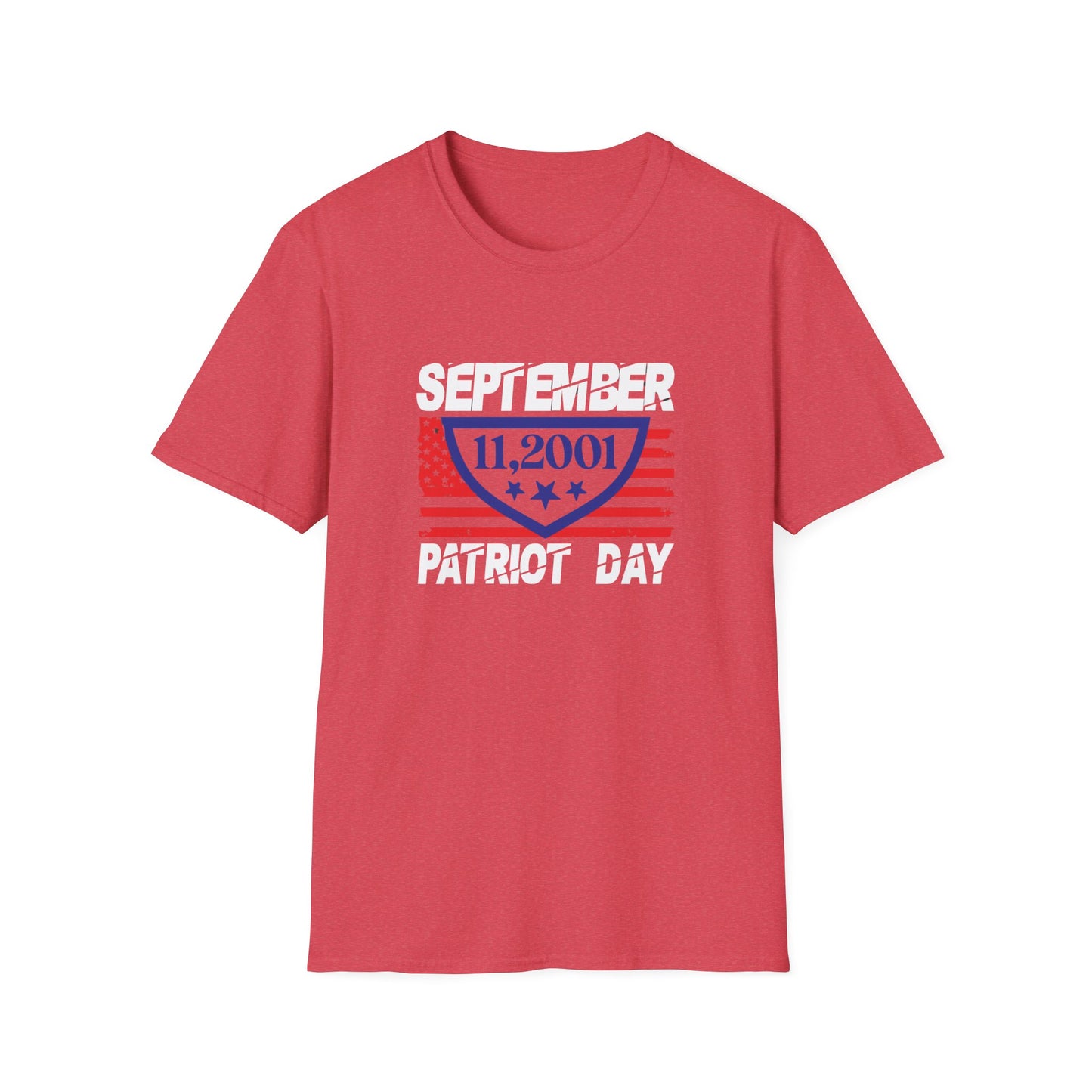 September 11 2001 Patroit Day Unisex Softstyle T-Shirt