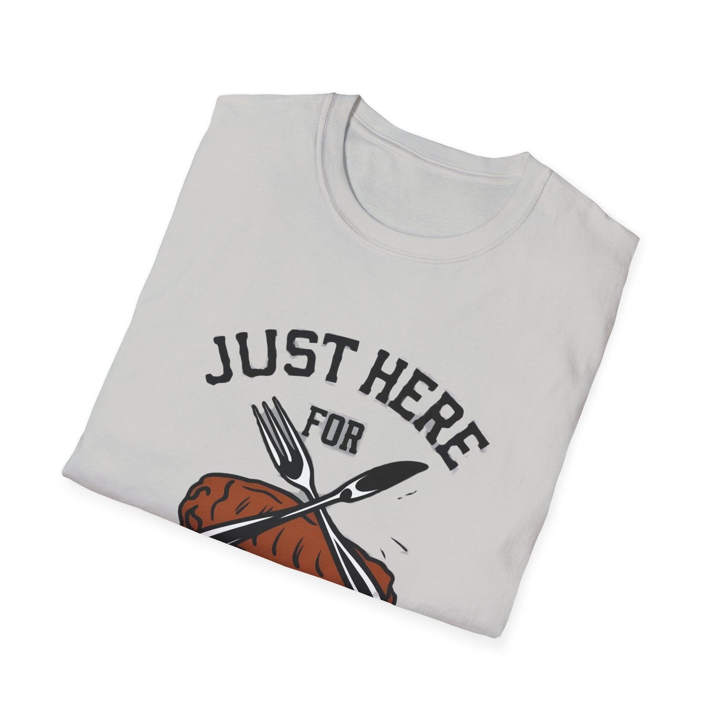 Just Here For Brisket Unisex Softstyle T-Shirt