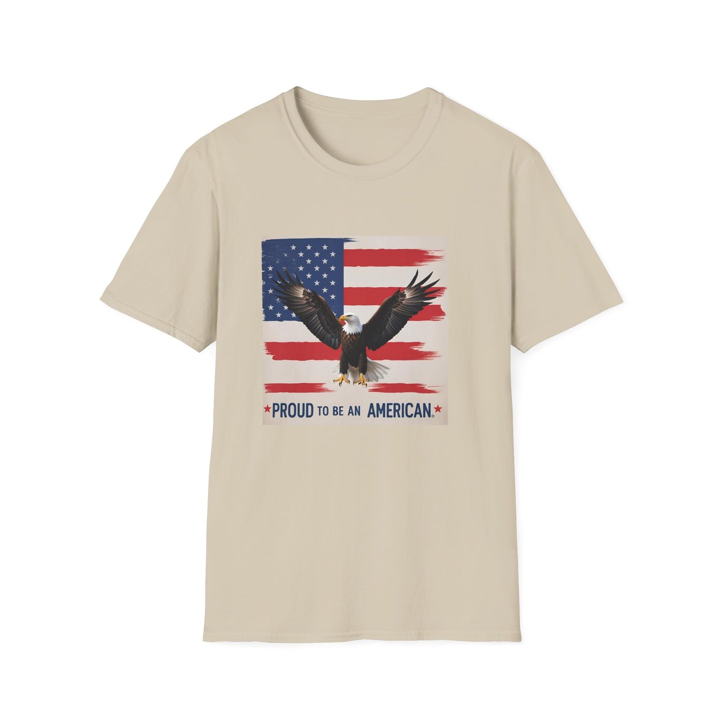 Proud To Be An American Unisex Softstyle T-Shirt