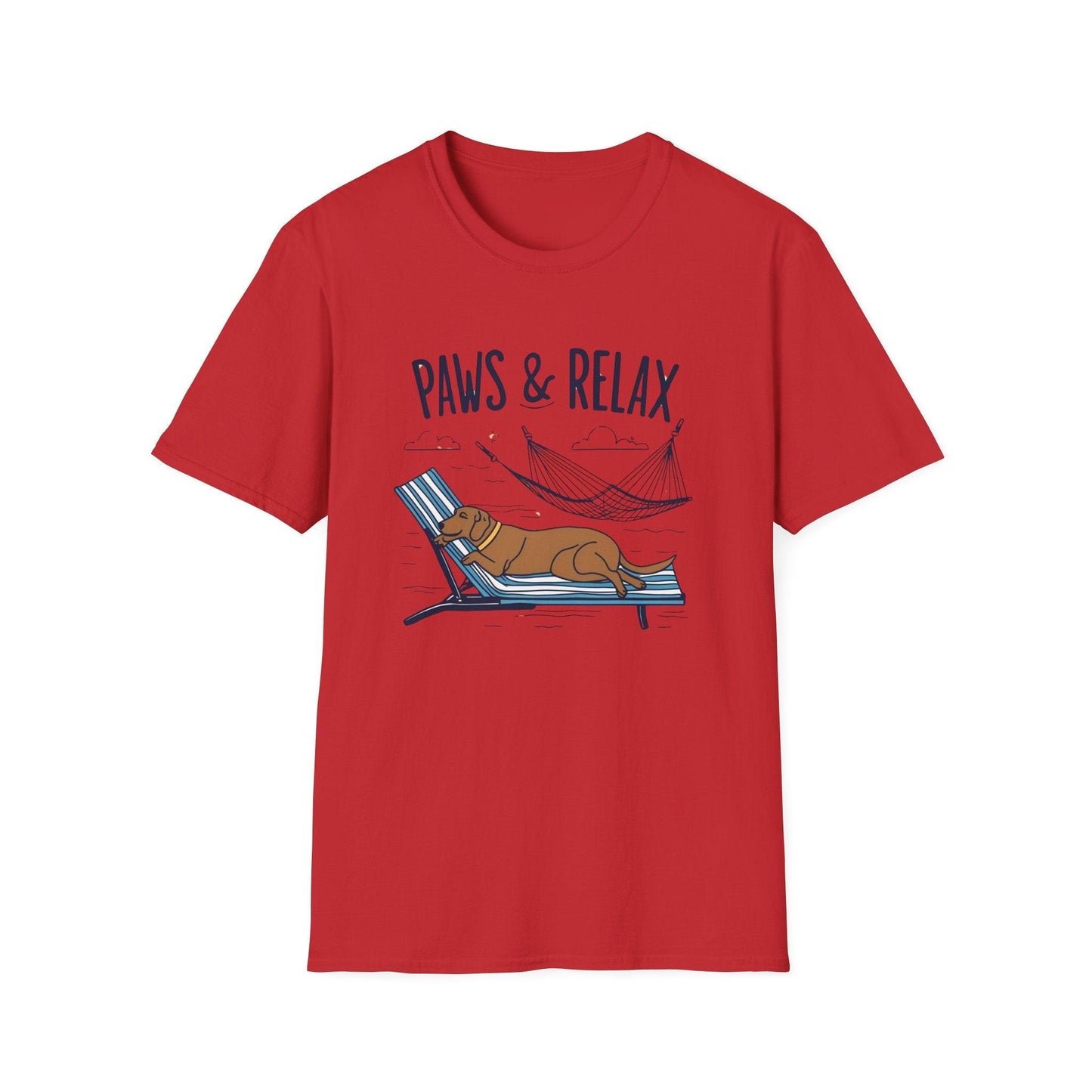 Paws & Relax Unisex Softstyle T-Shirt