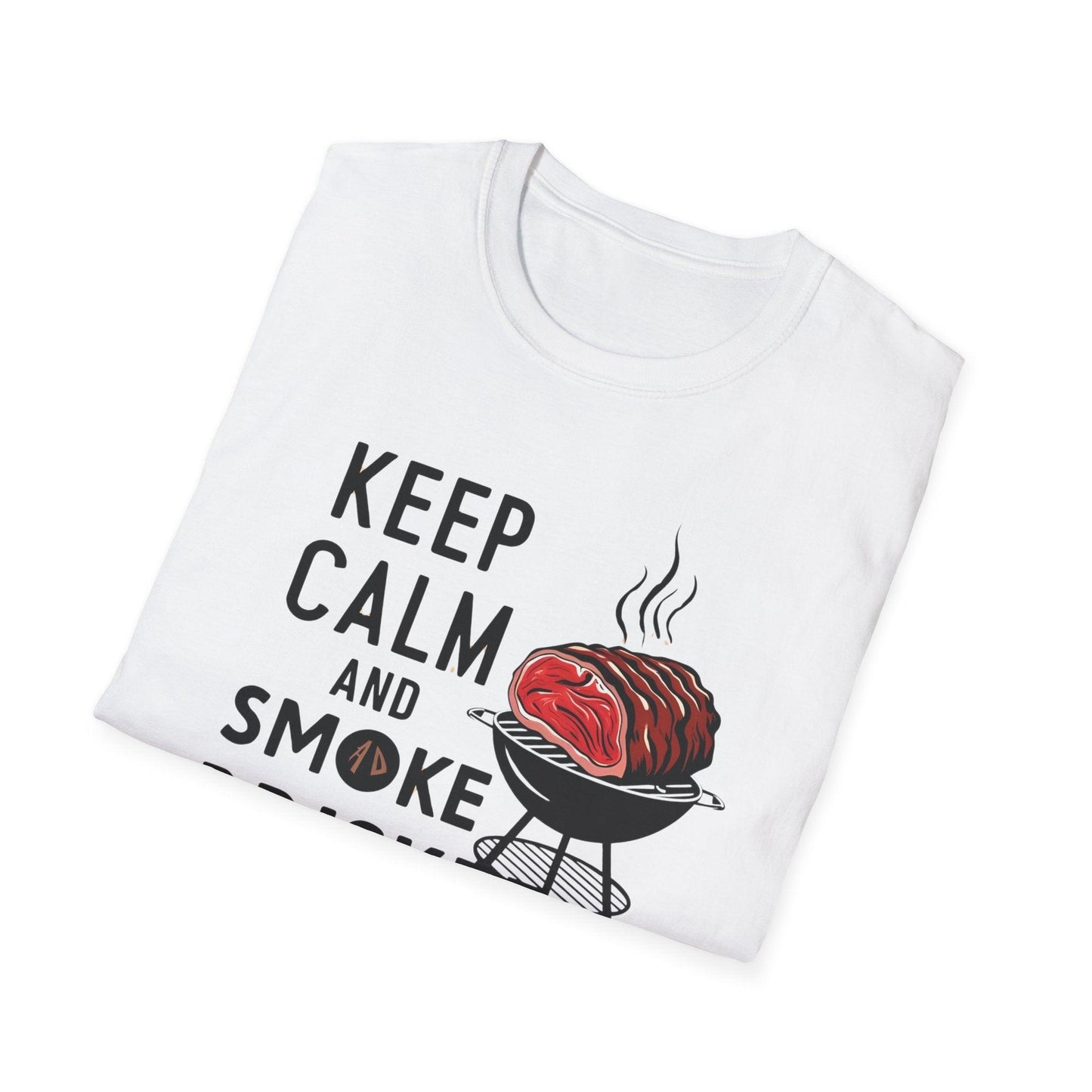 Keep Calm and Smoke Brisket Unisex Softstyle T-Shirt