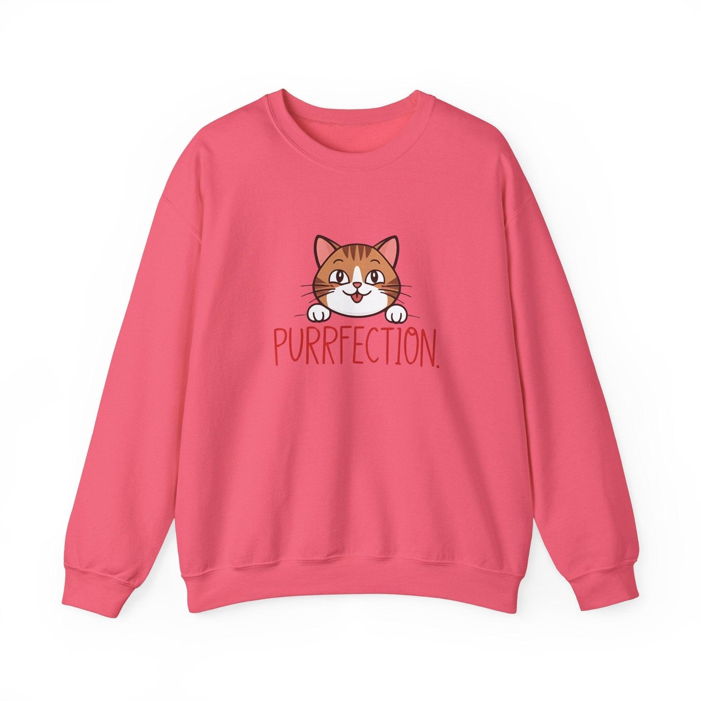 Purrfection Unisex Heavy Blend™ Crewneck Sweatshirt