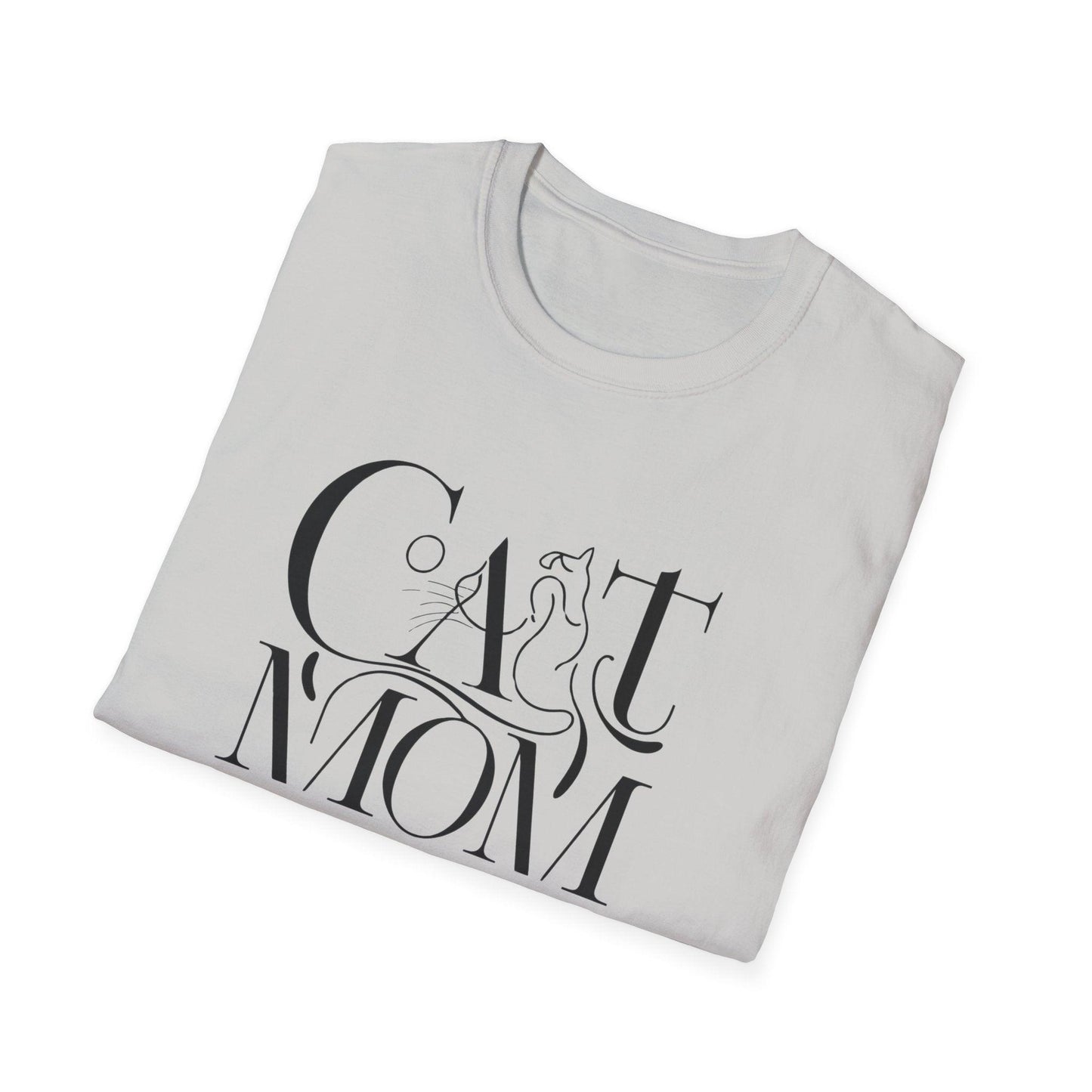 Cat Mom Unisex Softstyle T-Shirt