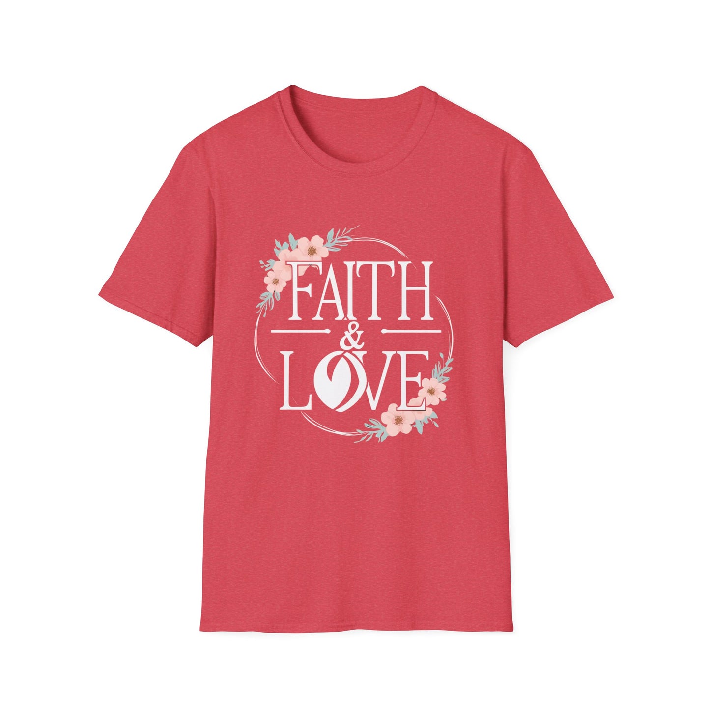 Faith & Love Unisex Softstyle T-Shirt