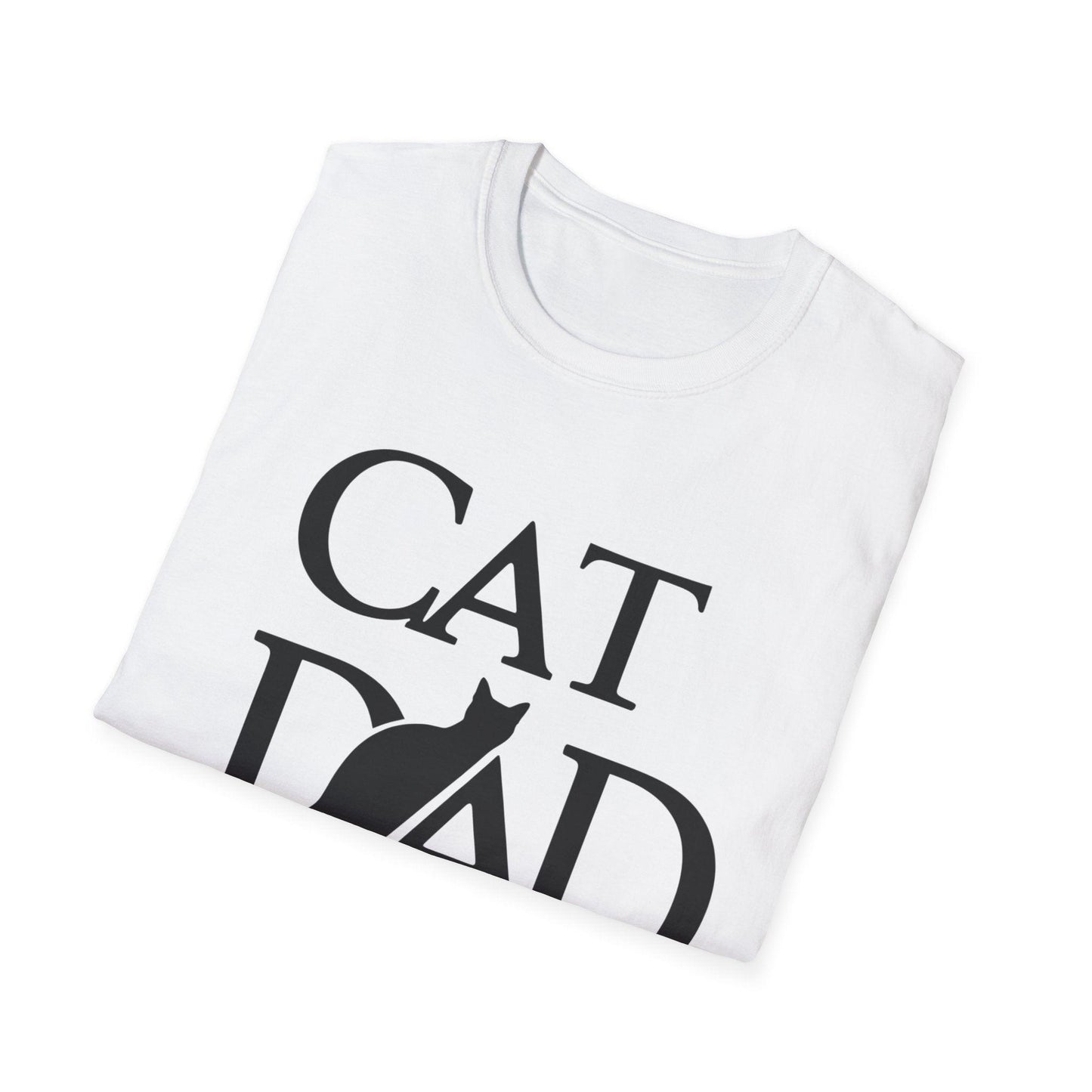 Cat Dad Unisex Softstyle T-Shirt