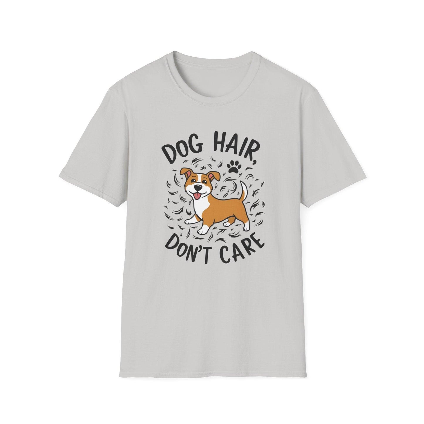 Dog Hair Don't Care Unisex Softstyle T-Shirt