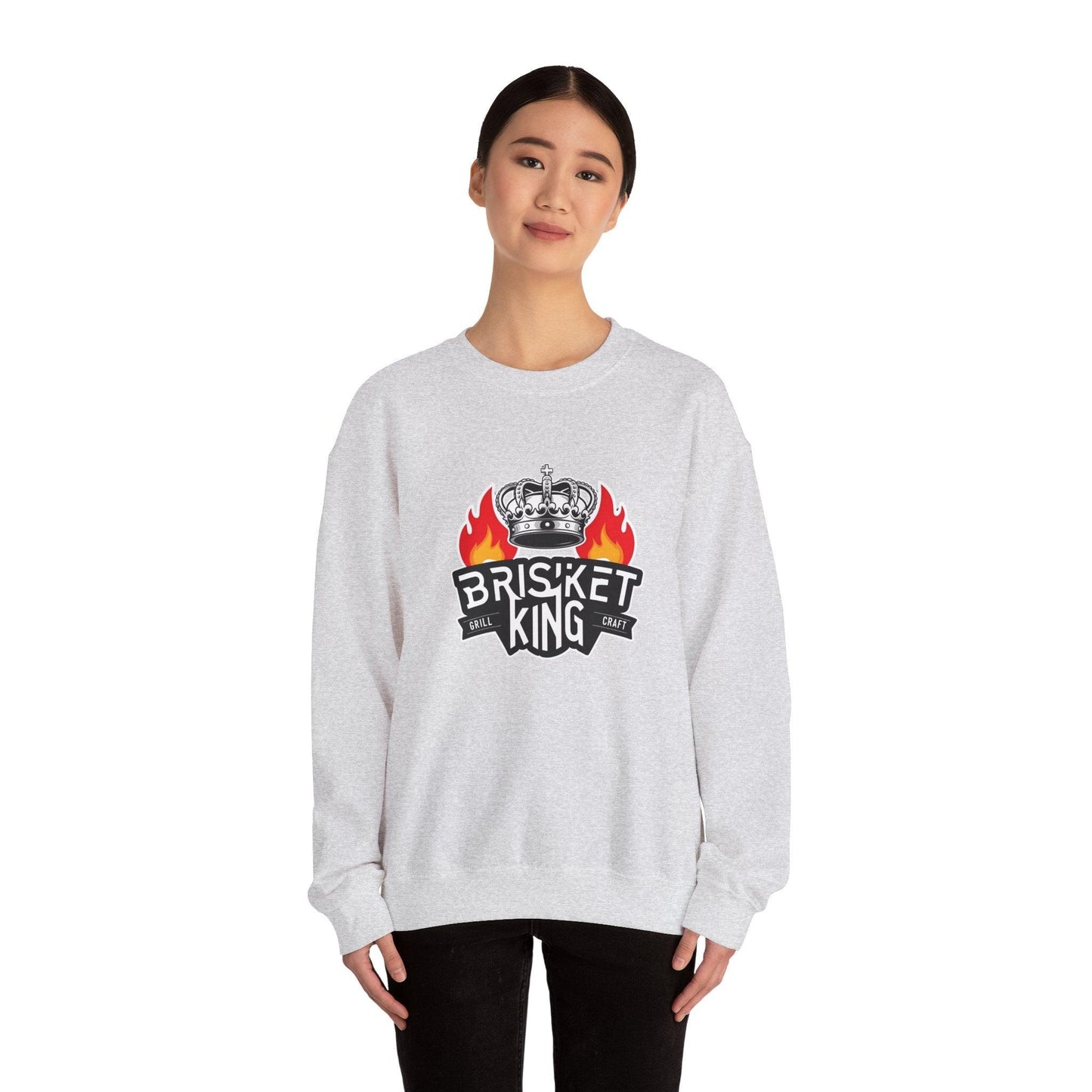 Brisket King Unisex Heavy Blend™ Crewneck Sweatshirt