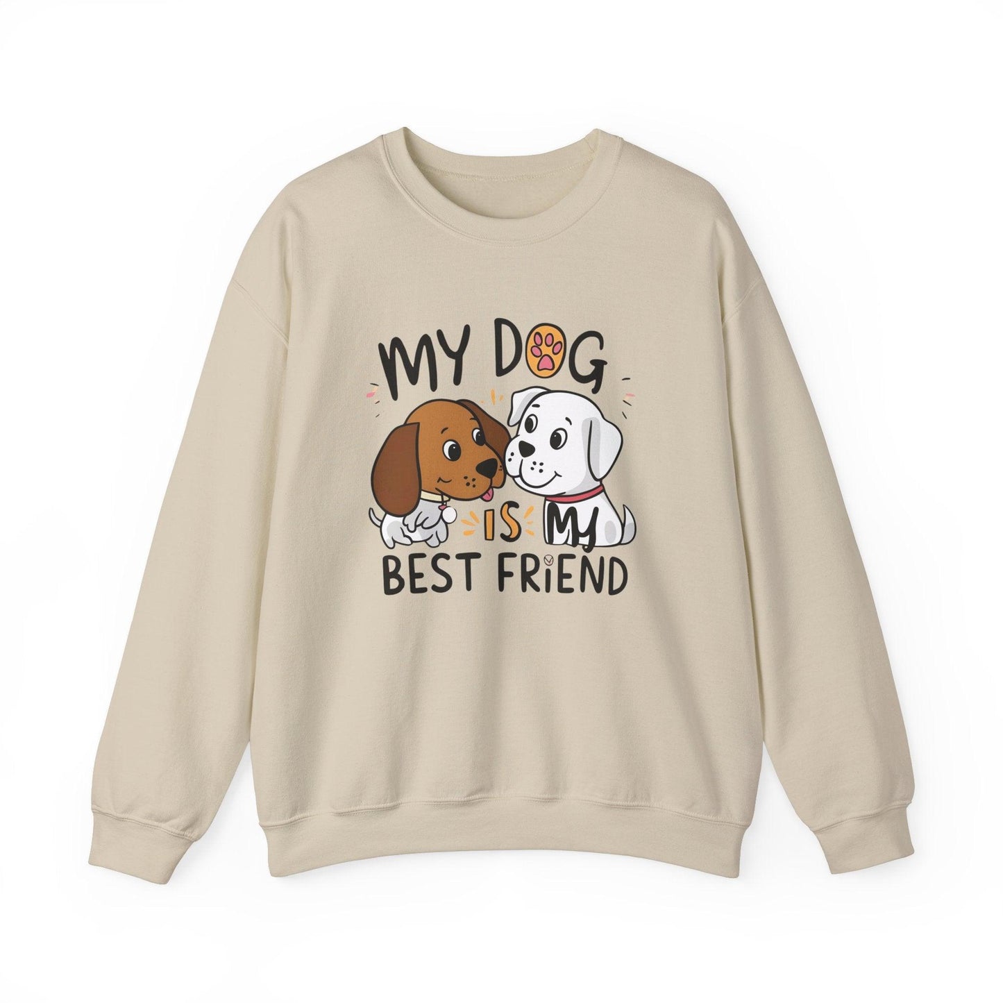 My Dog is My Bestfriend Unisex Heavy Blend™ Crewneck Sweatshirt