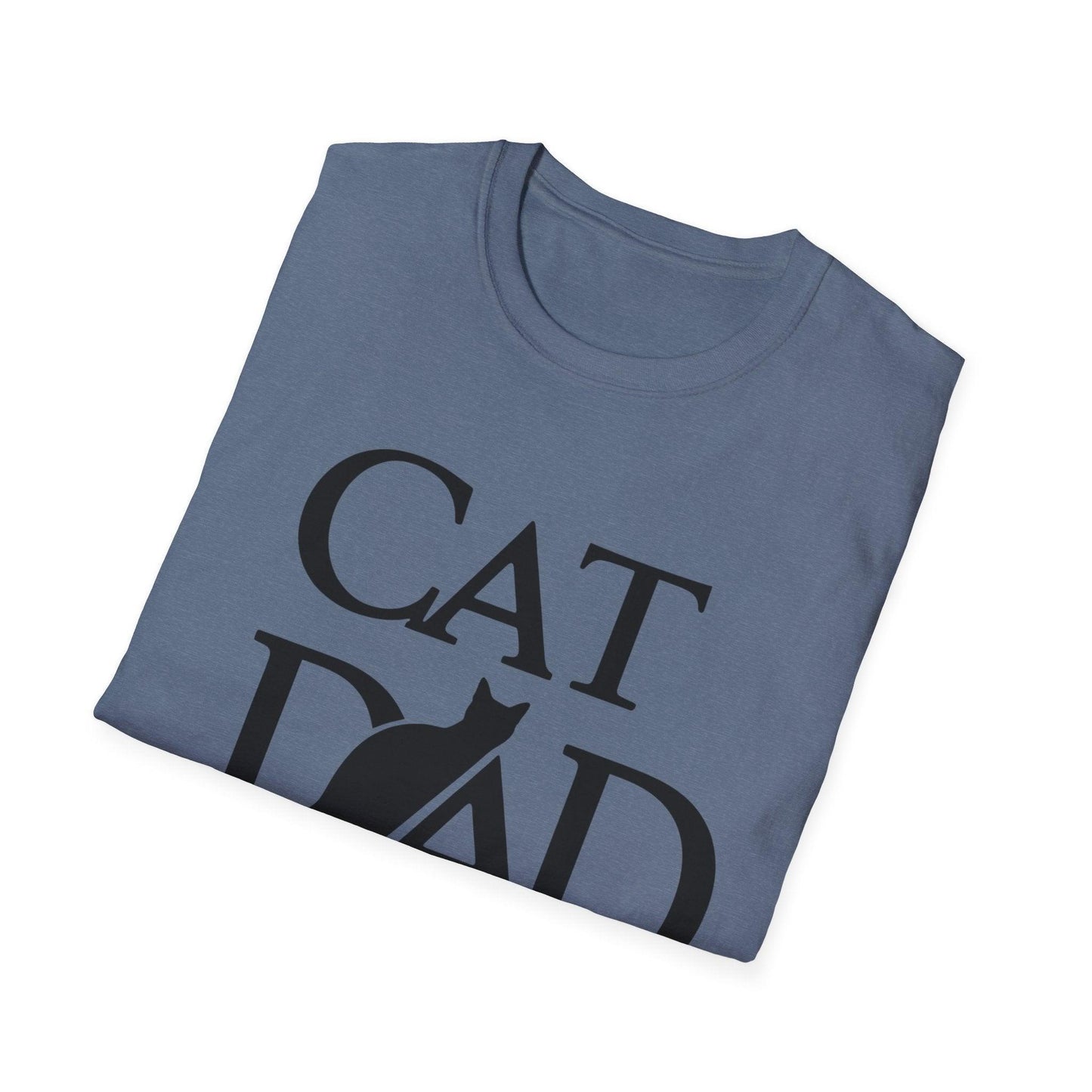 Cat Dad Unisex Softstyle T-Shirt