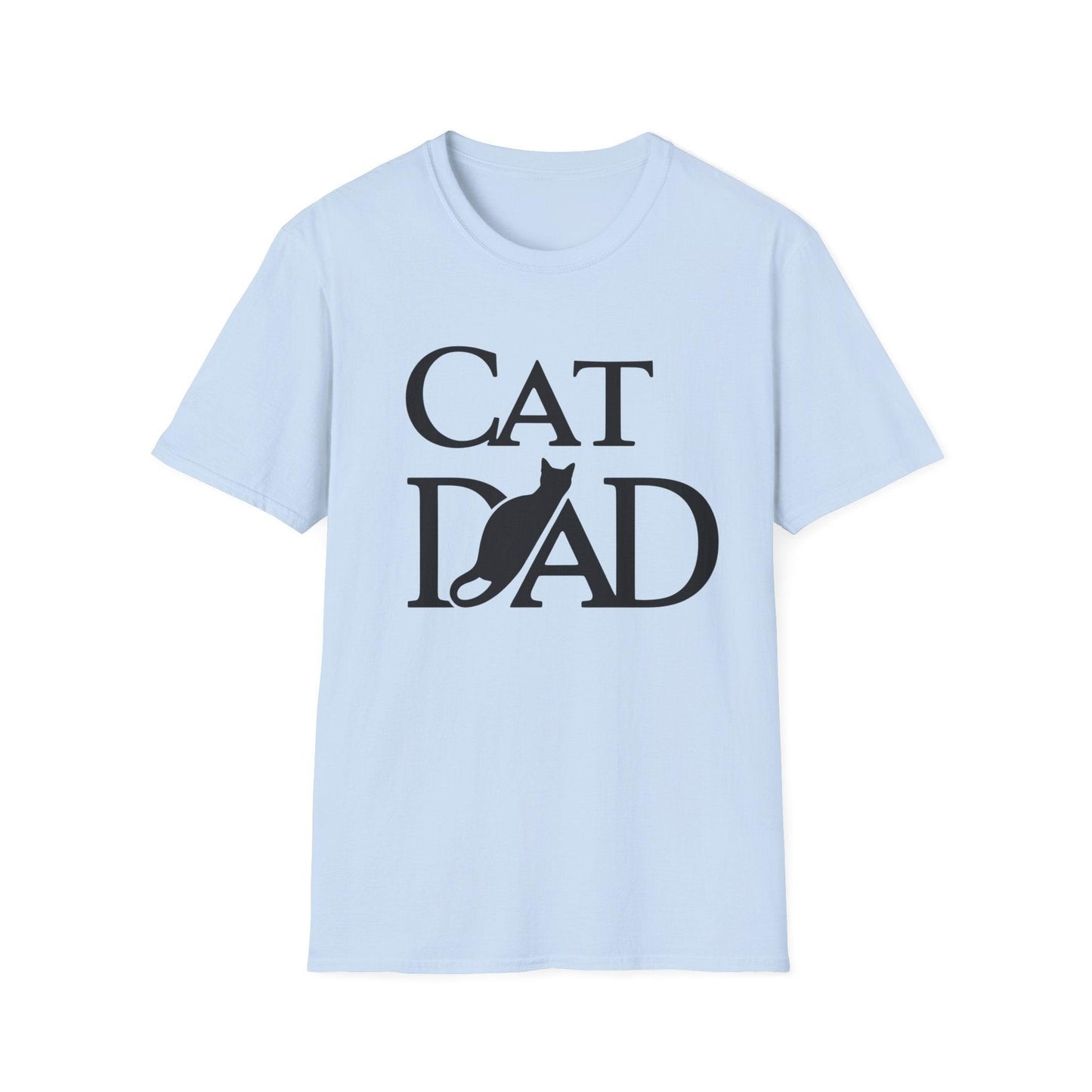 Cat Dad Unisex Softstyle T-Shirt