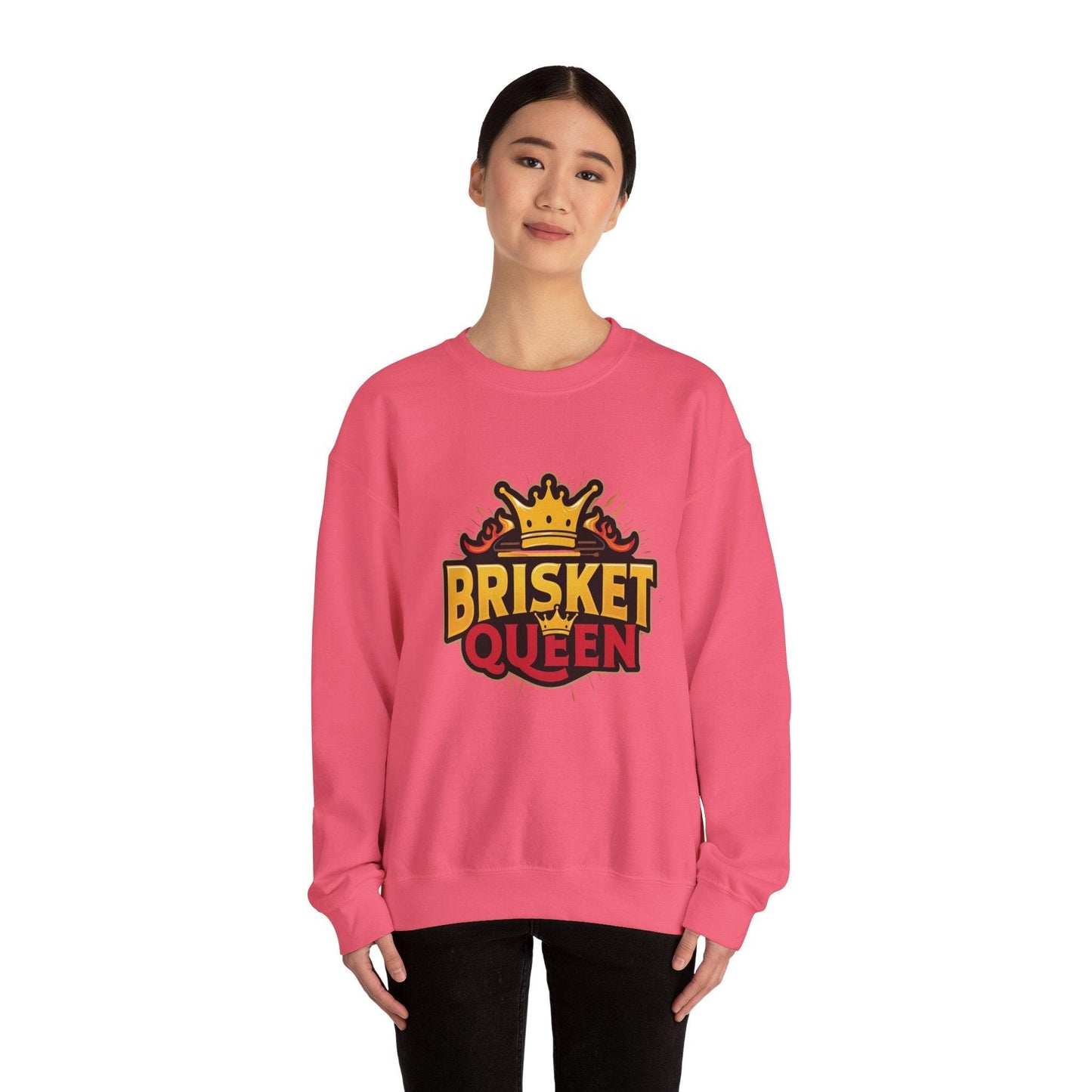 Brisket Queen Unisex Heavy Blend™ Crewneck Sweatshirt