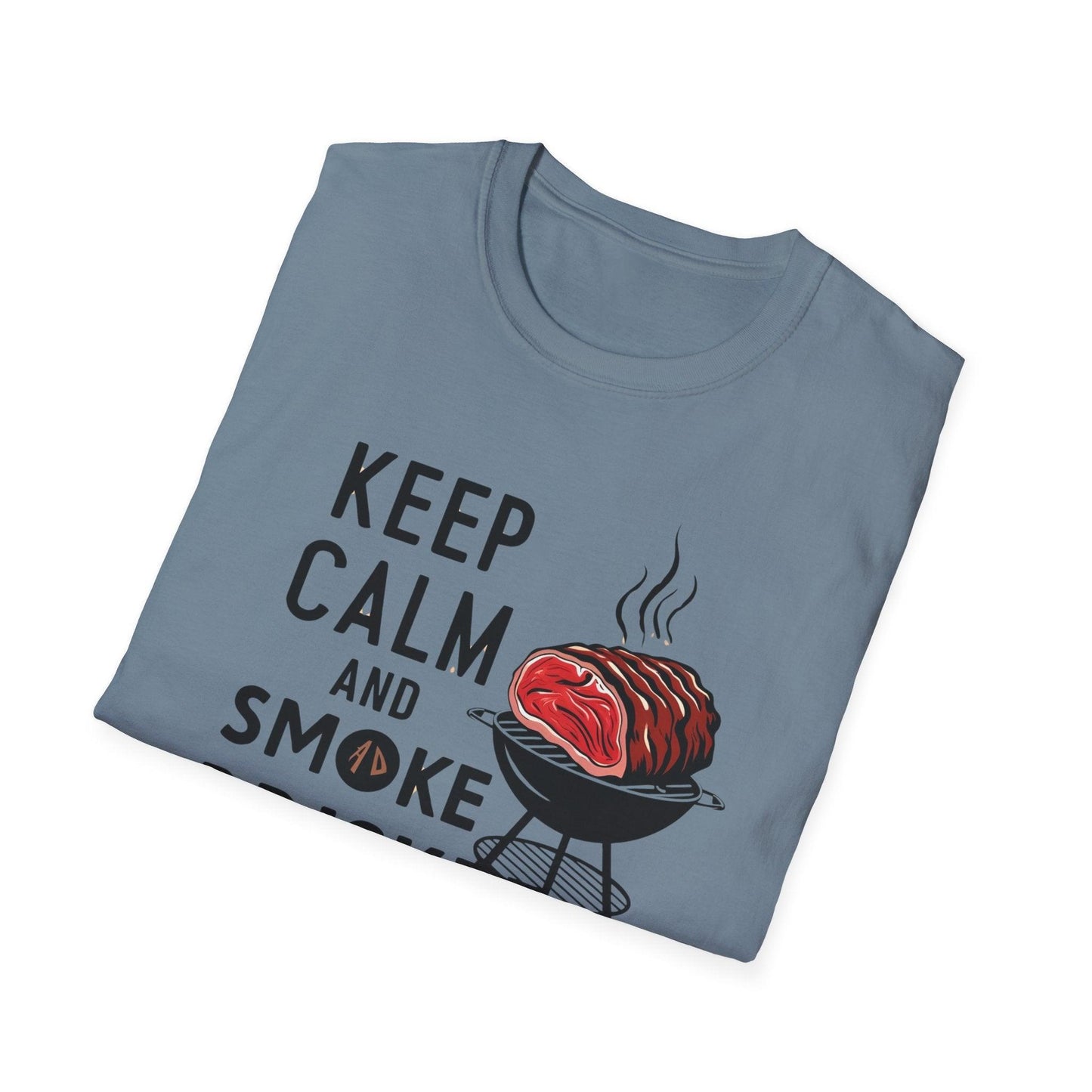 Keep Calm and Smoke Brisket Unisex Softstyle T-Shirt