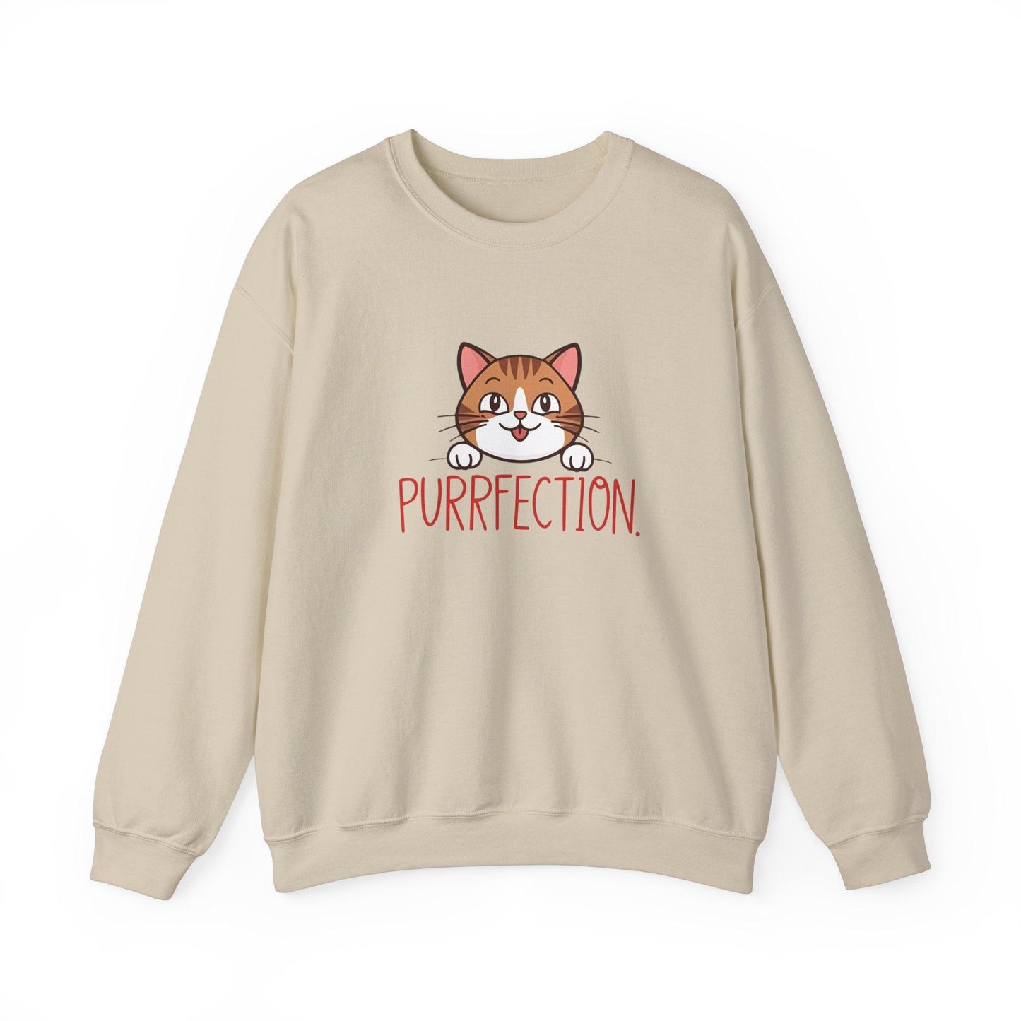 Purrfection Unisex Heavy Blend™ Crewneck Sweatshirt