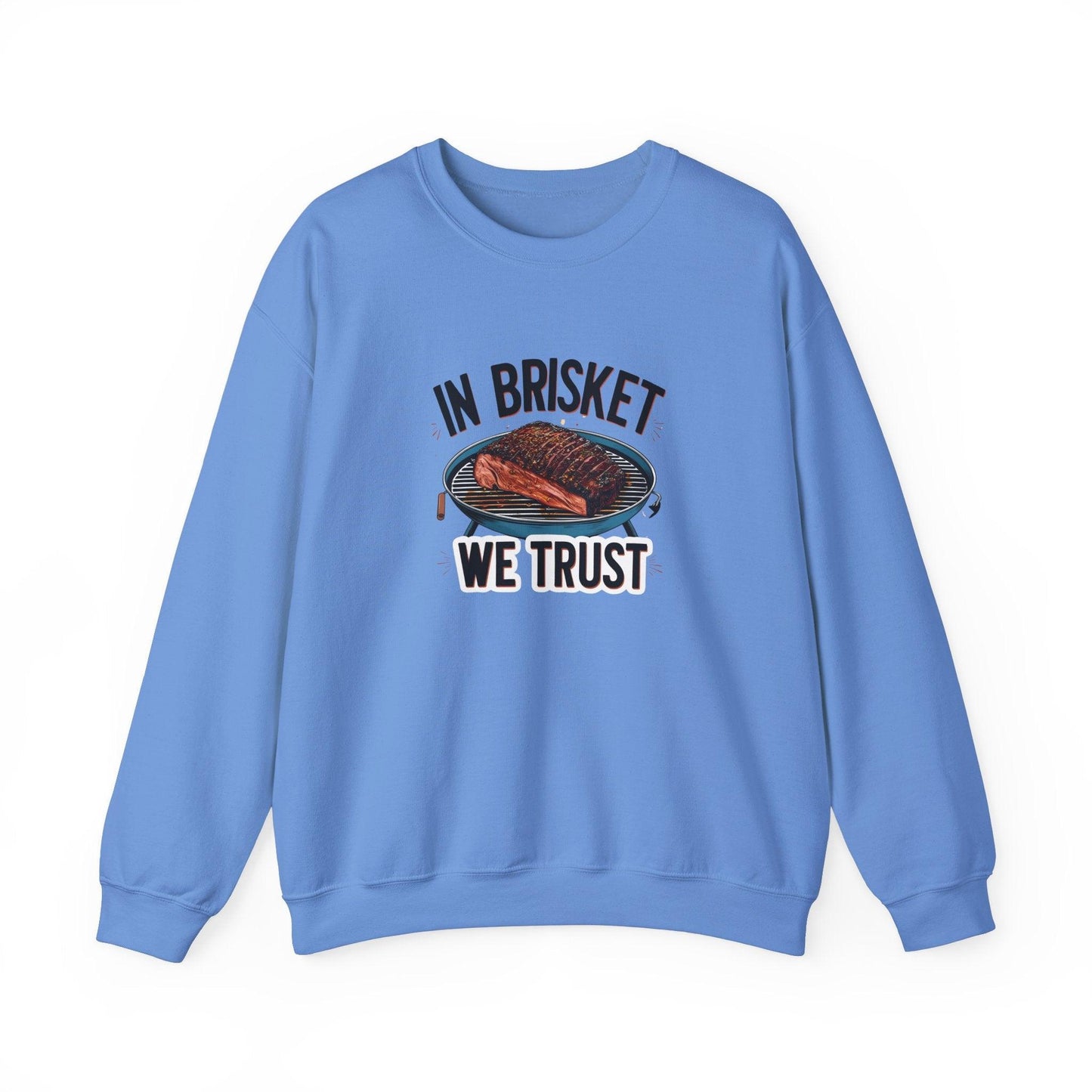 In Brisket We Story Unisex Heavy Blend™ Crewneck Sweatshirt