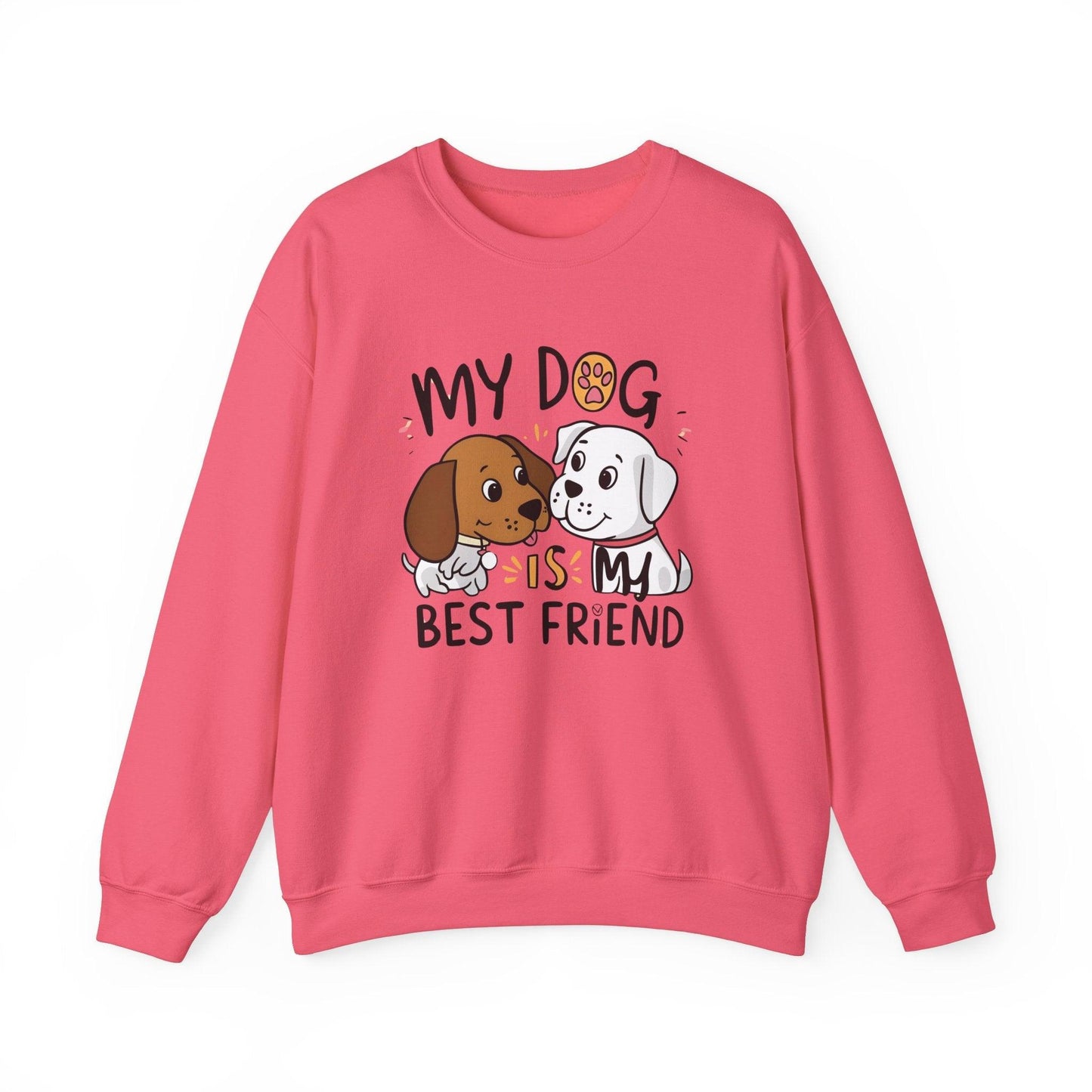 My Dog is My Bestfriend Unisex Heavy Blend™ Crewneck Sweatshirt