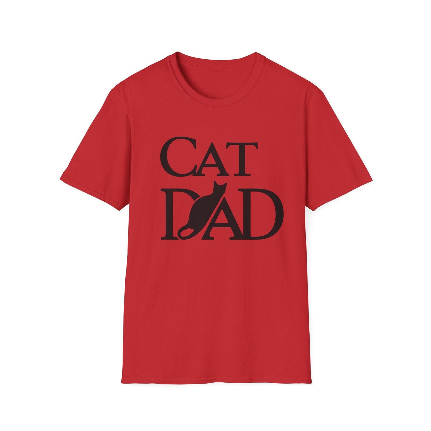 Cat Dad Unisex Softstyle T-Shirt