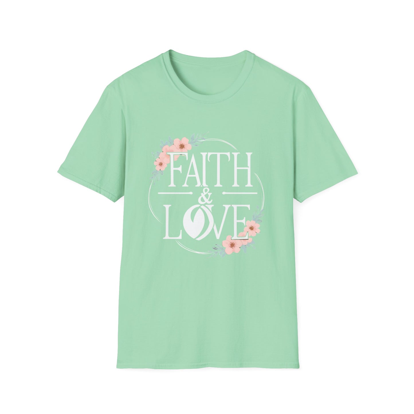 Faith & Love Unisex Softstyle T-Shirt