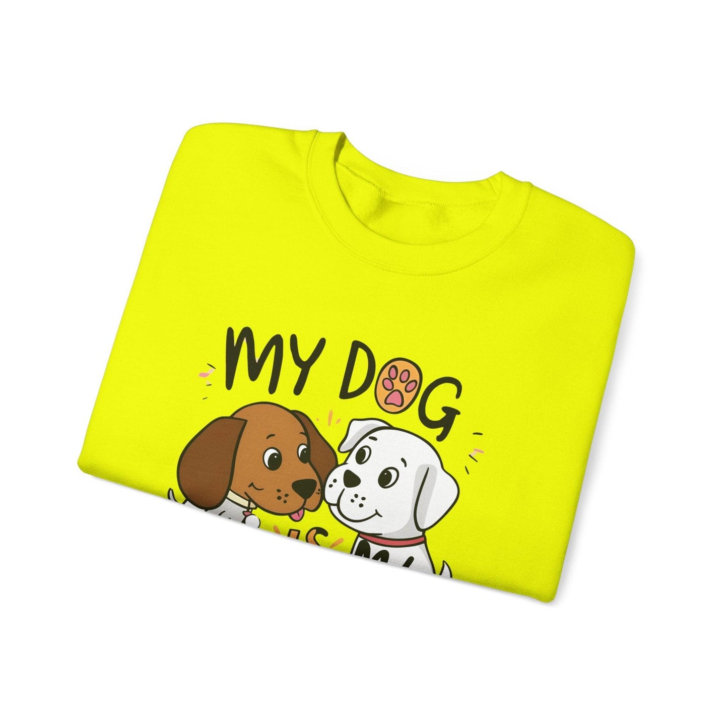 My Dog is My Bestfriend Unisex Heavy Blend™ Crewneck Sweatshirt