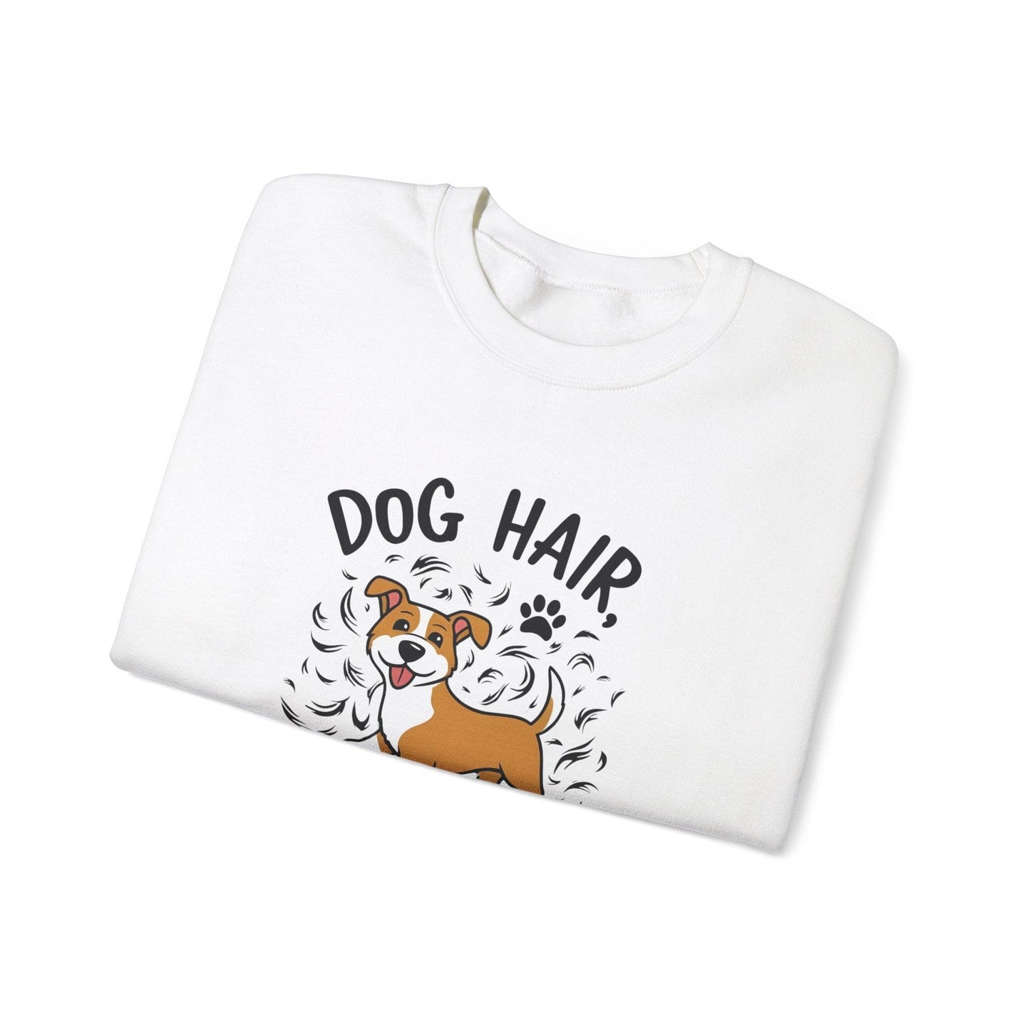 Dog Hair Dog Don't Care Unisex Heavy Blend™ Crewneck Sweatshirt