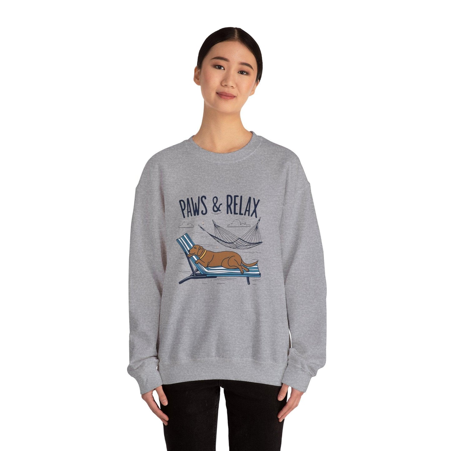 Paws & Relax Unisex Heavy Blend™ Crewneck Sweatshirt