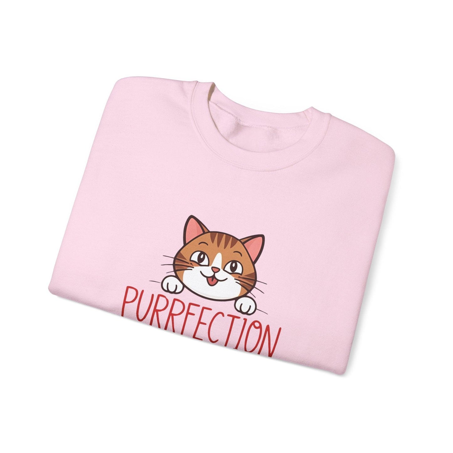 Purrfection Unisex Heavy Blend™ Crewneck Sweatshirt