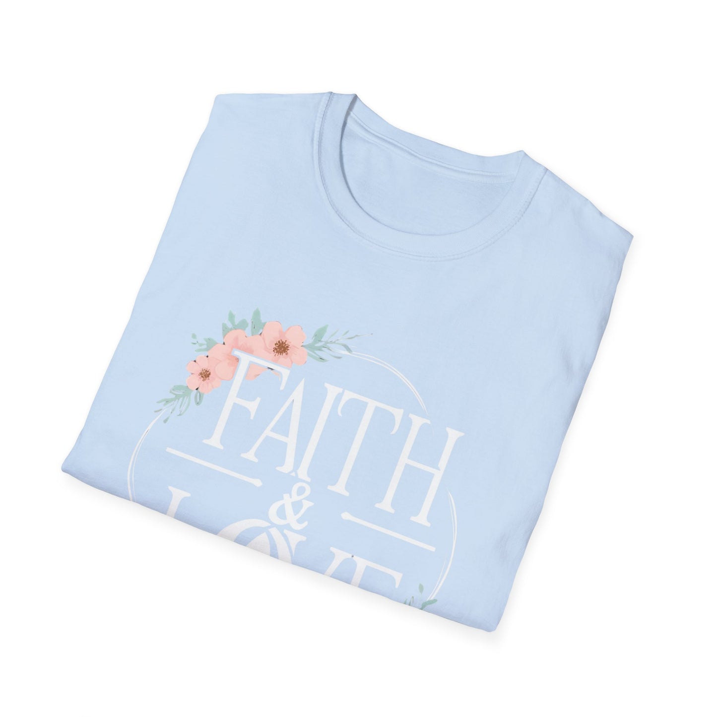 Faith & Love Unisex Softstyle T-Shirt