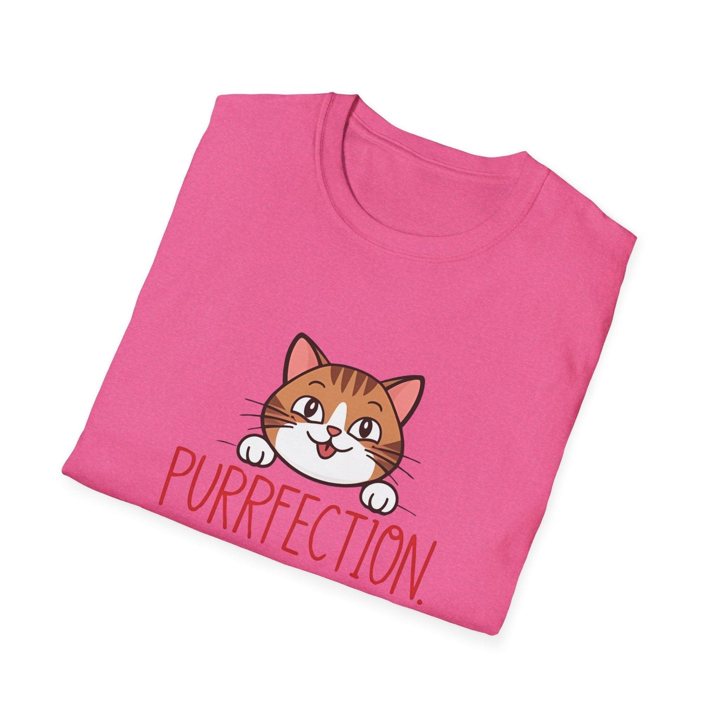 Purrfection Unisex Softstyle T-Shirt