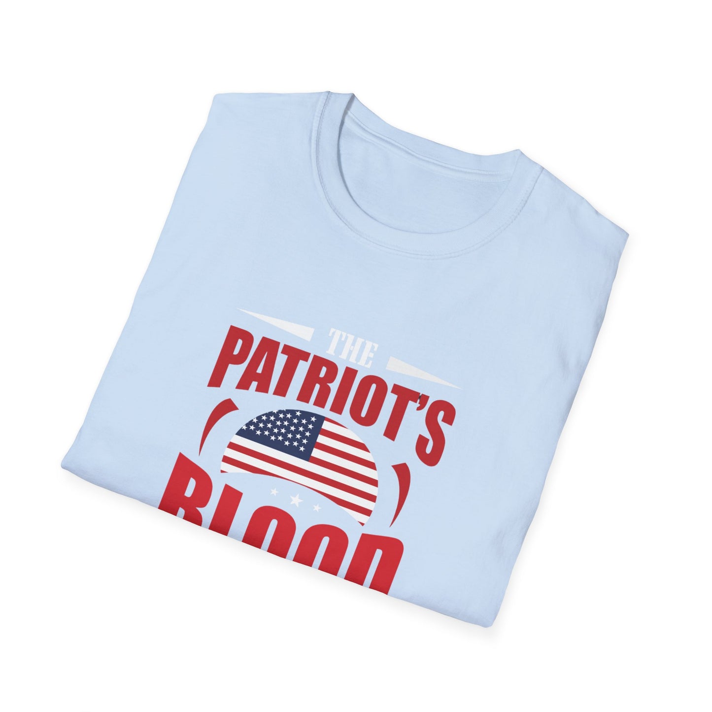 The Patriot Blood Is The Seed Of Freedom's Tree Unisex Softstyle T-Shirt