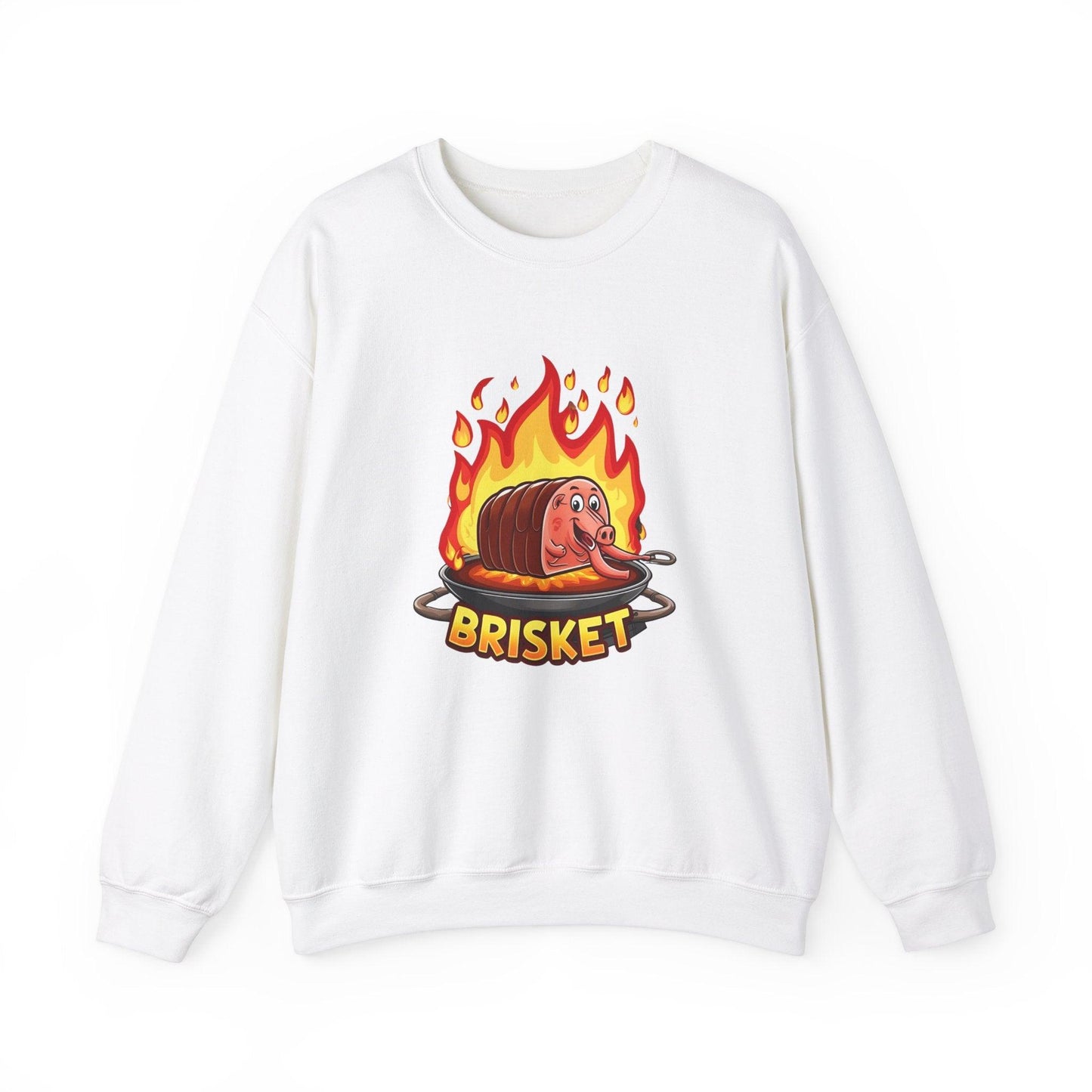 Hot Brisket Unisex Heavy Blend™ Crewneck Sweatshirt