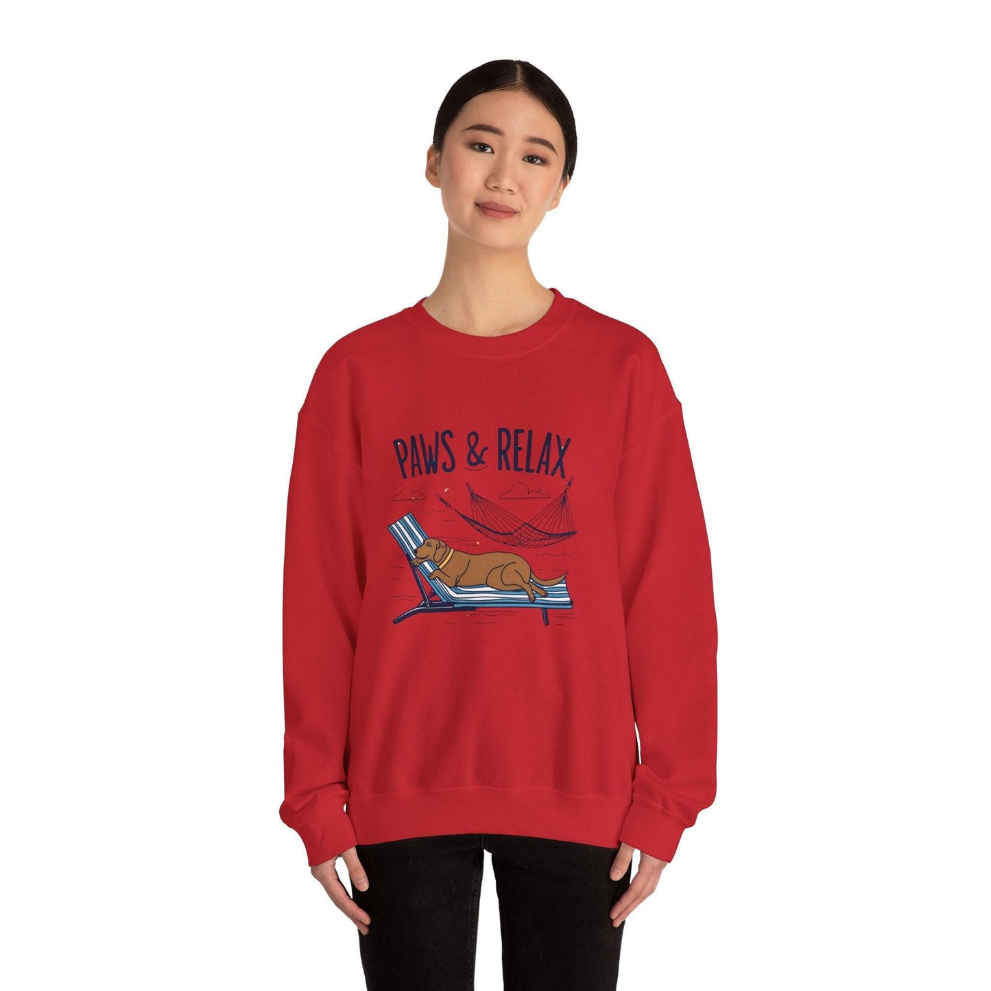 Paws & Relax Unisex Heavy Blend™ Crewneck Sweatshirt