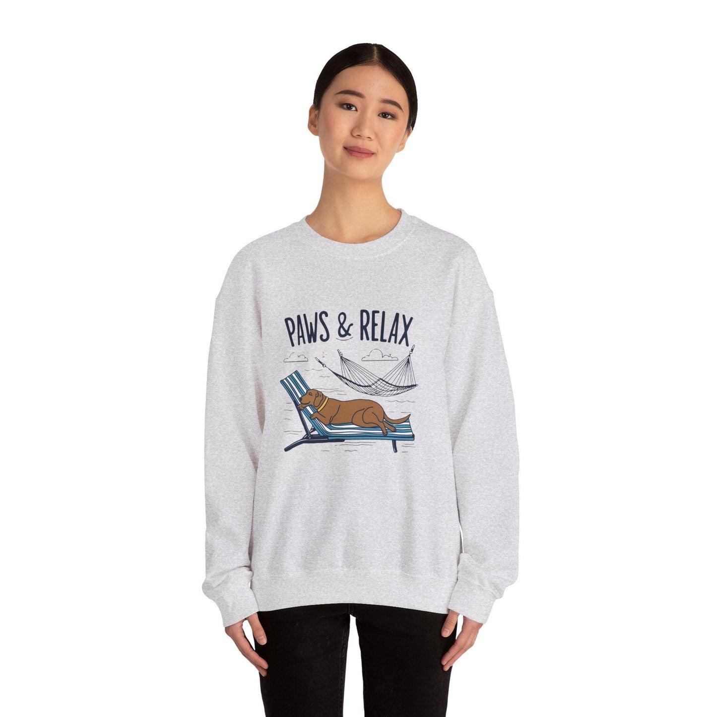 Paws & Relax Unisex Heavy Blend™ Crewneck Sweatshirt