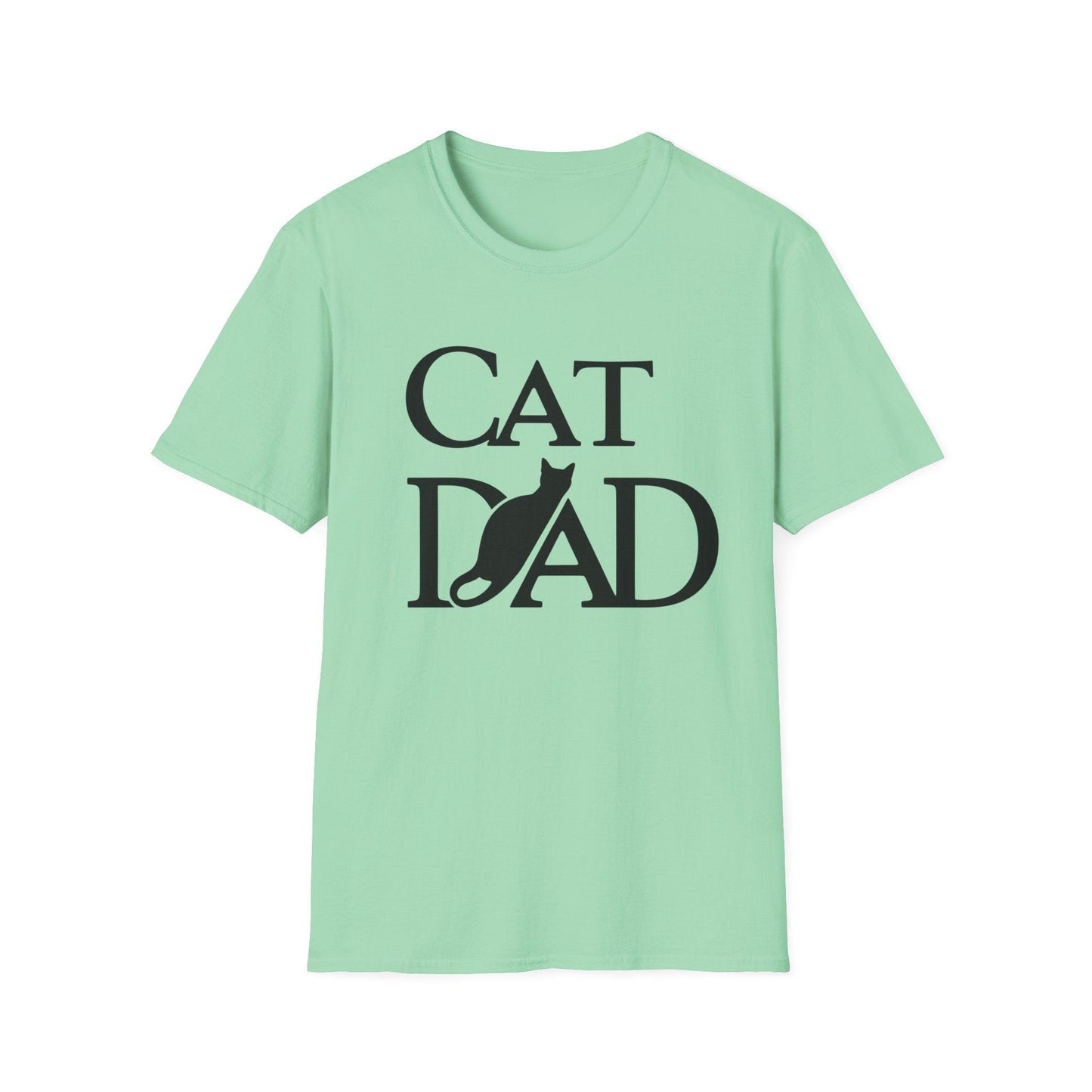 Cat Dad Unisex Softstyle T-Shirt