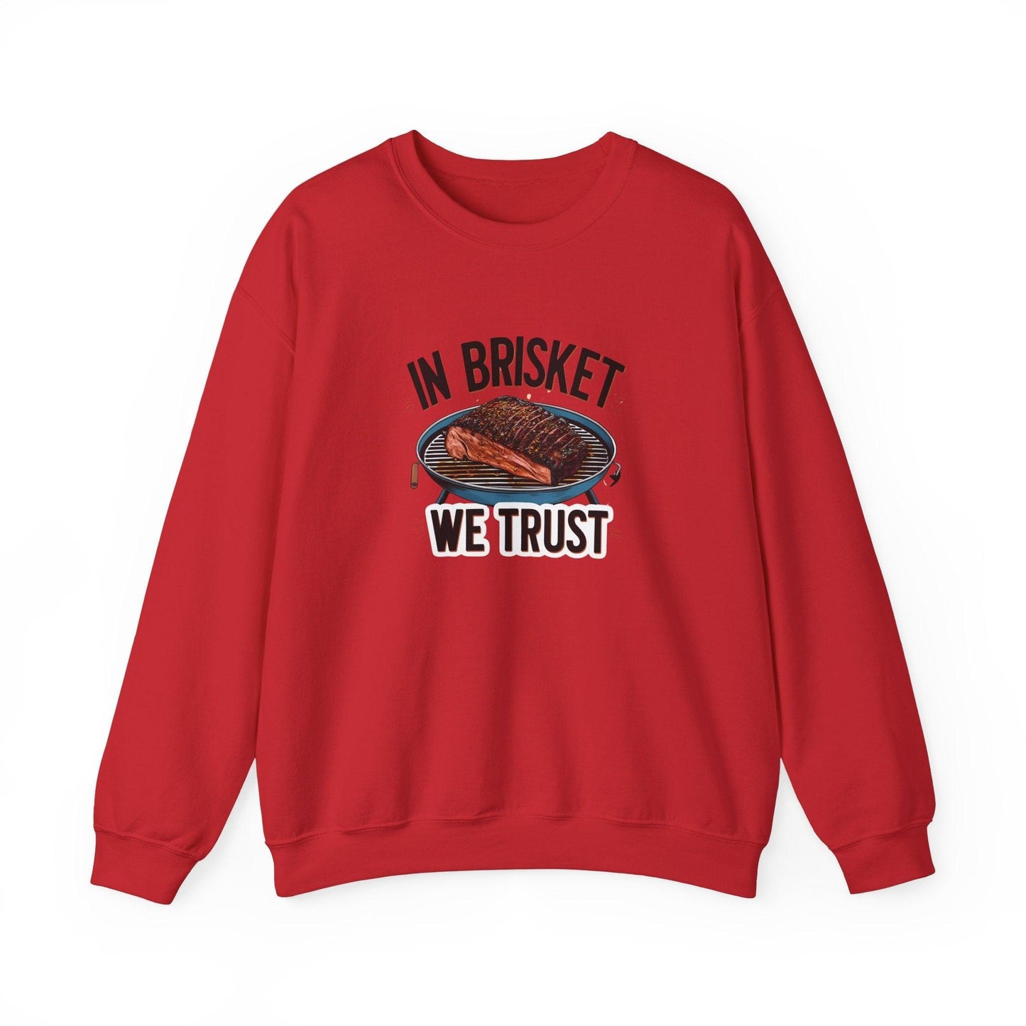 In Brisket We Story Unisex Heavy Blend™ Crewneck Sweatshirt