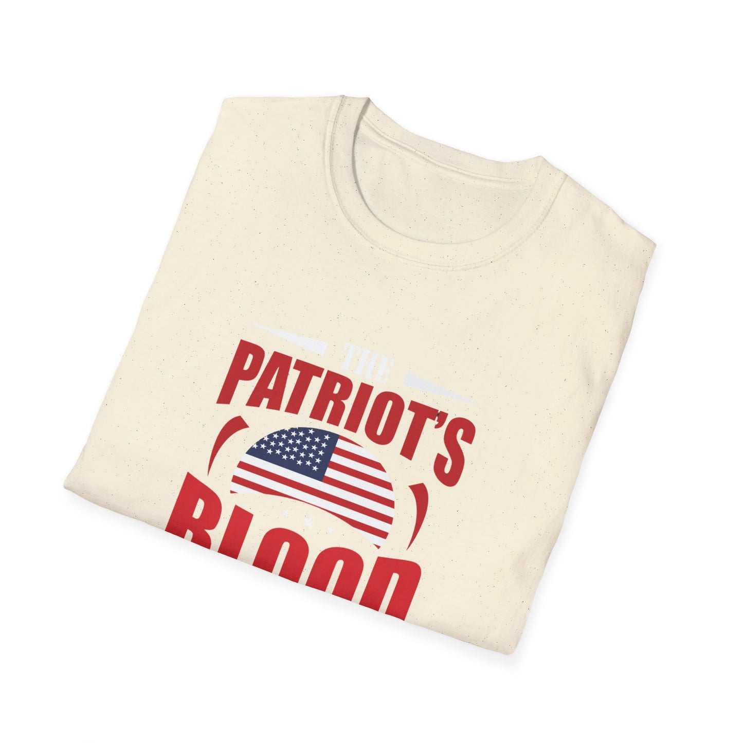 The Patriot Blood Is The Seed Of Freedom's Tree Unisex Softstyle T-Shirt