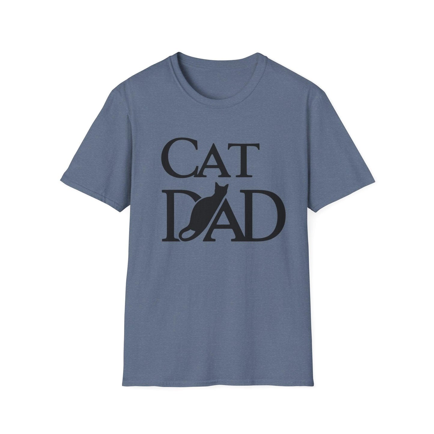 Cat Dad Unisex Softstyle T-Shirt