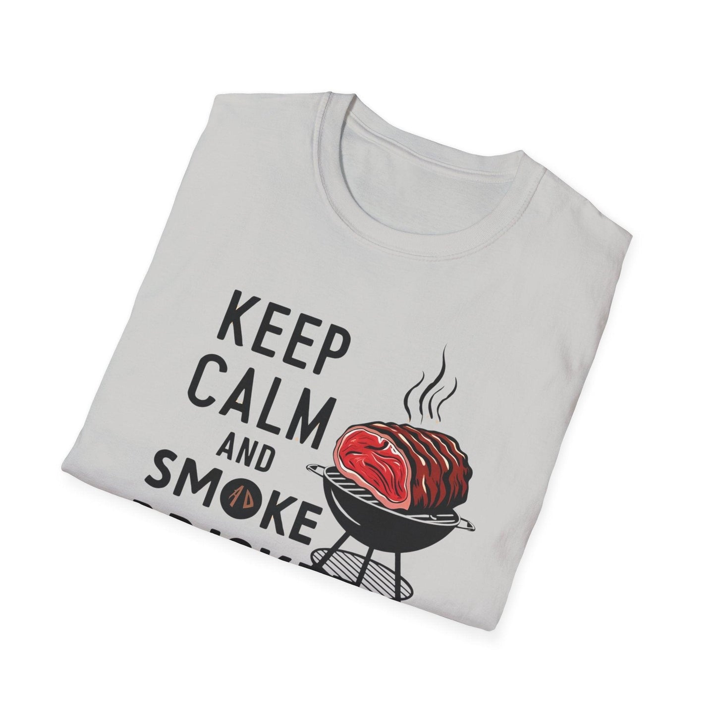 Keep Calm and Smoke Brisket Unisex Softstyle T-Shirt