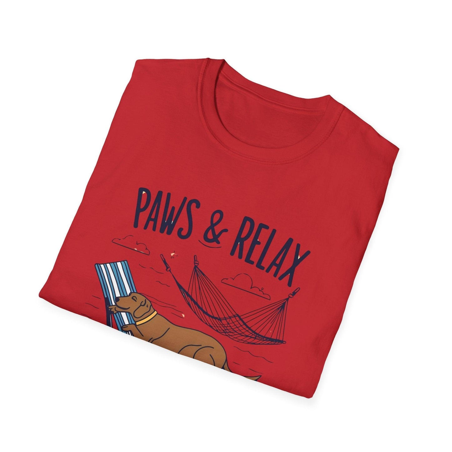 Paws & Relax Unisex Softstyle T-Shirt