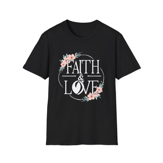 Faith & Love Unisex Softstyle T-Shirt